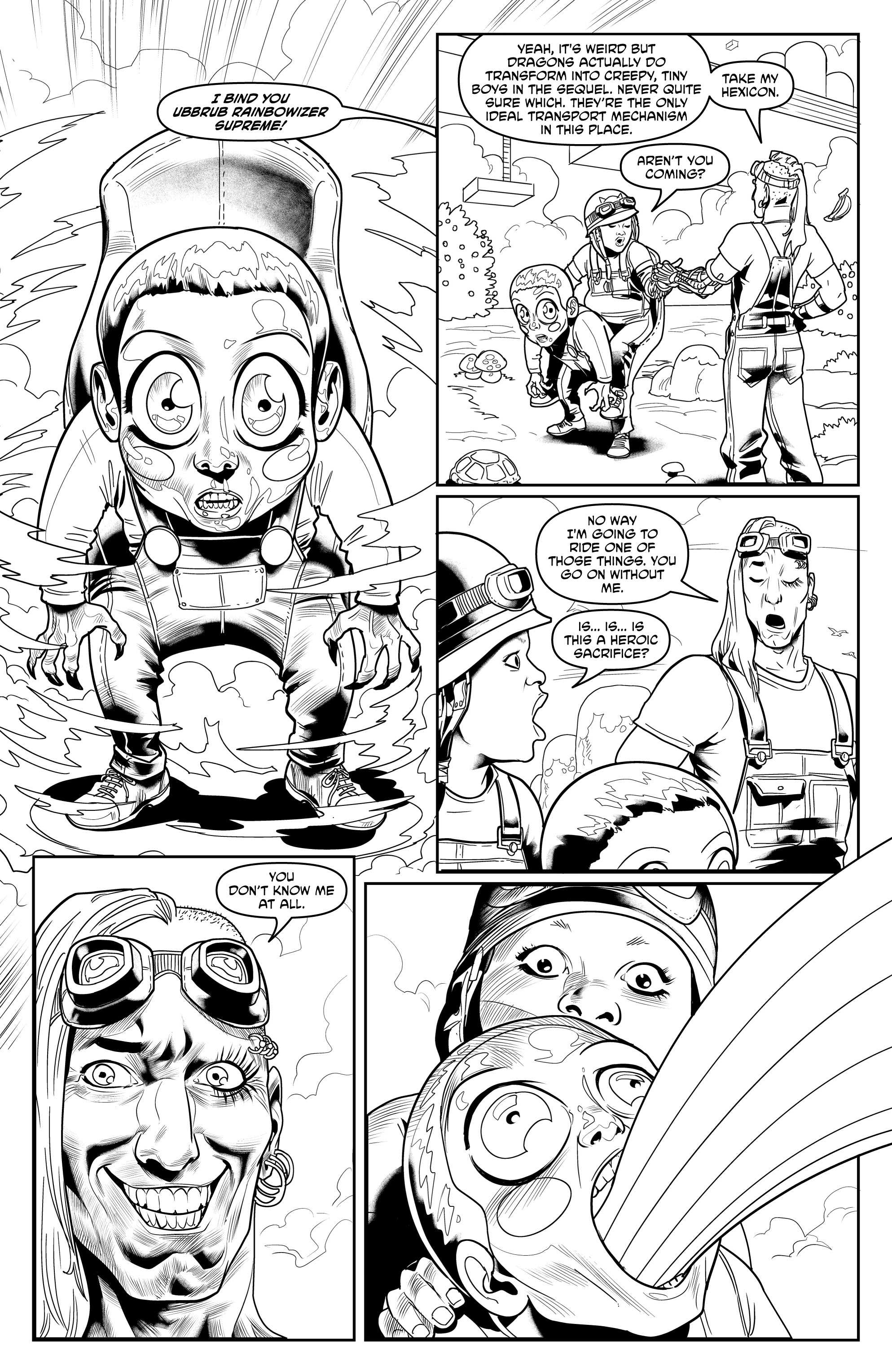 Read online Alan Moore's Cinema Purgatorio comic -  Issue #17 - 28