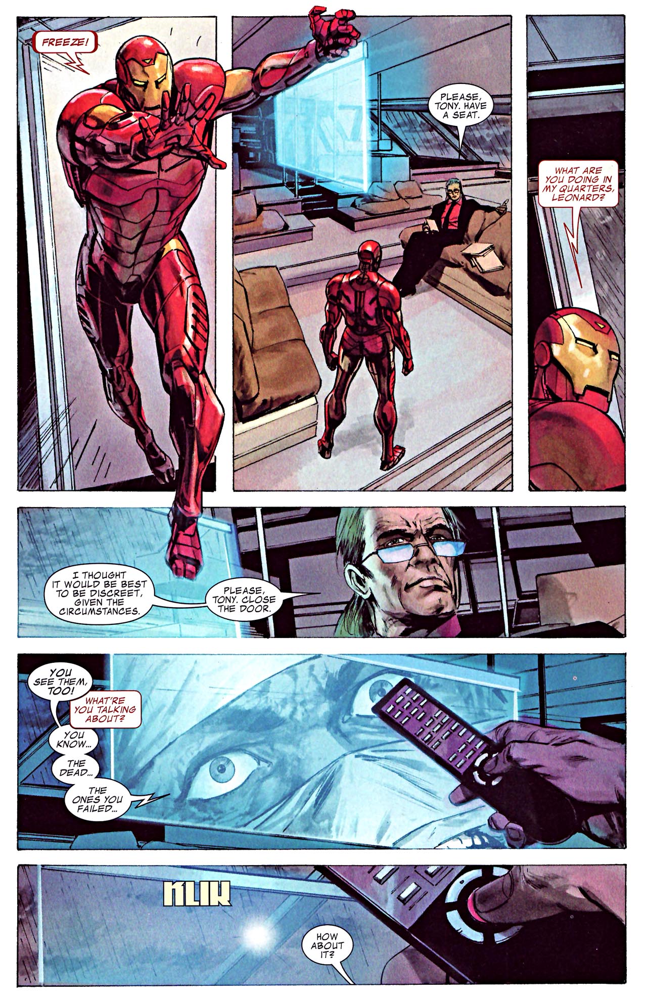 The Invincible Iron Man (2007) 23 Page 18