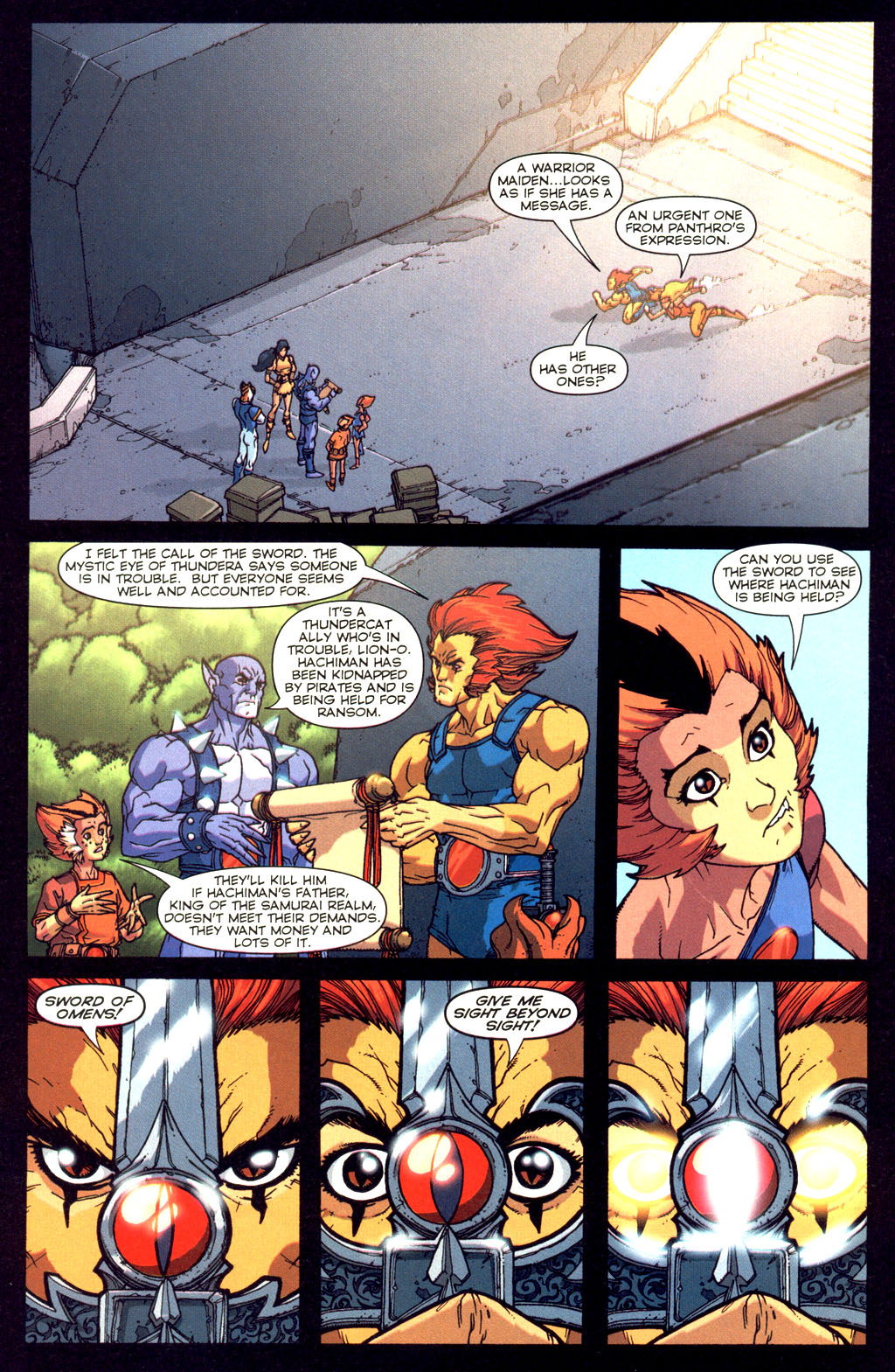 Read online ThunderCats: HammerHand's Revenge comic -  Issue #1 - 10