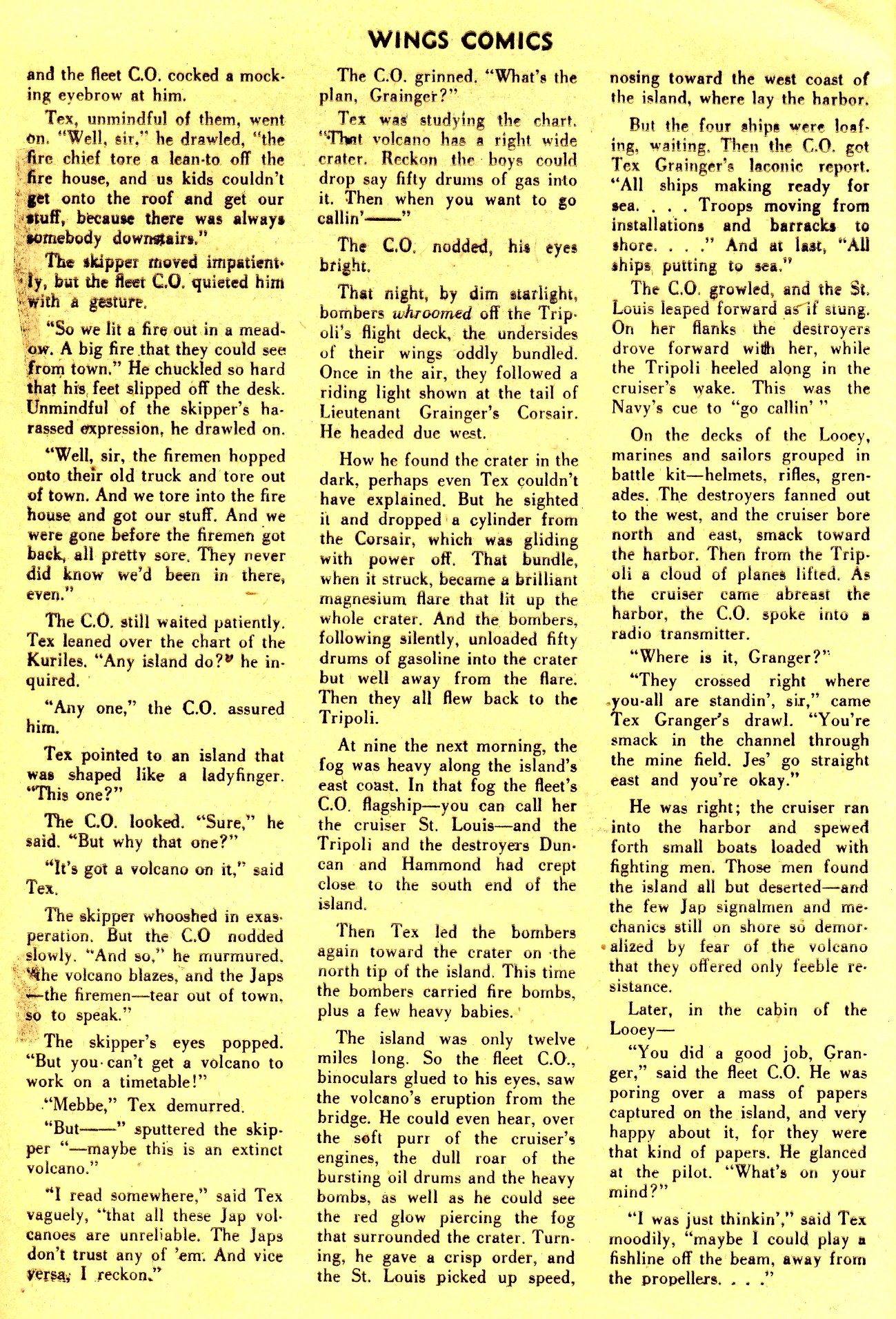 Read online Wings Comics comic -  Issue #49 - 42