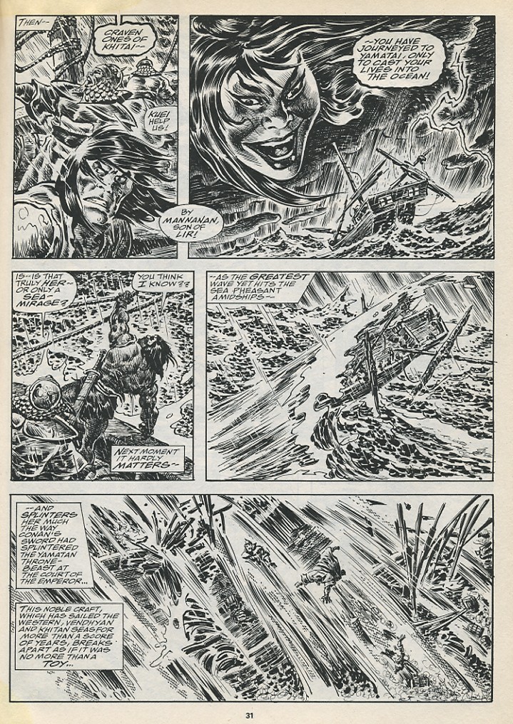 Read online The Savage Sword Of Conan comic -  Issue #194 - 33