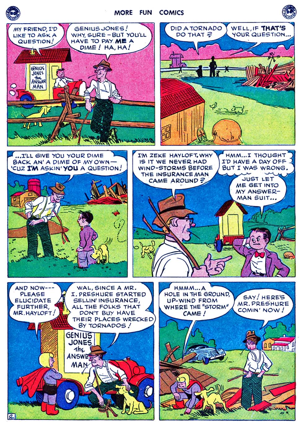 Read online More Fun Comics comic -  Issue #112 - 61