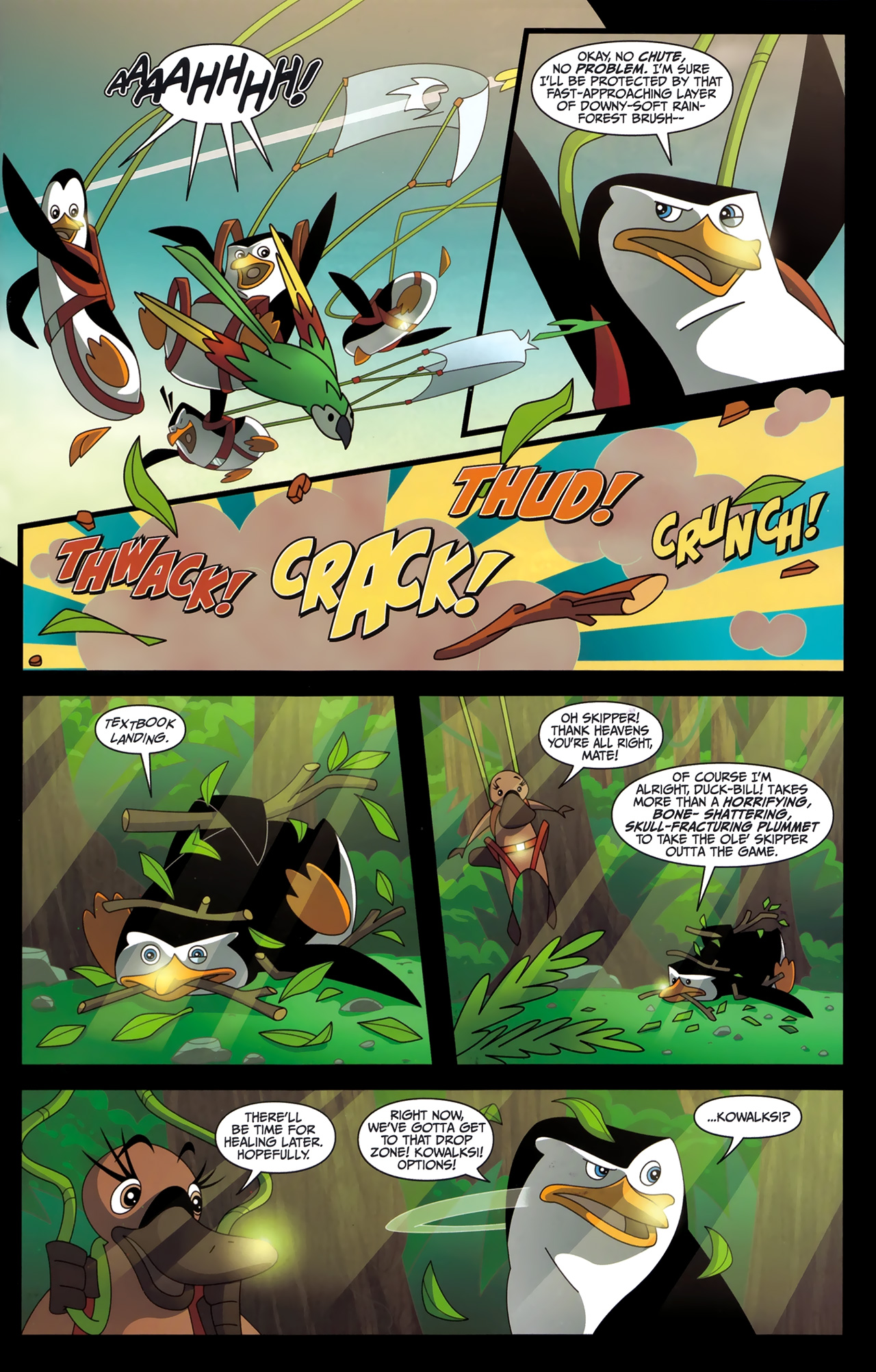 Read online Penguins of Madagascar comic -  Issue #2 - 7