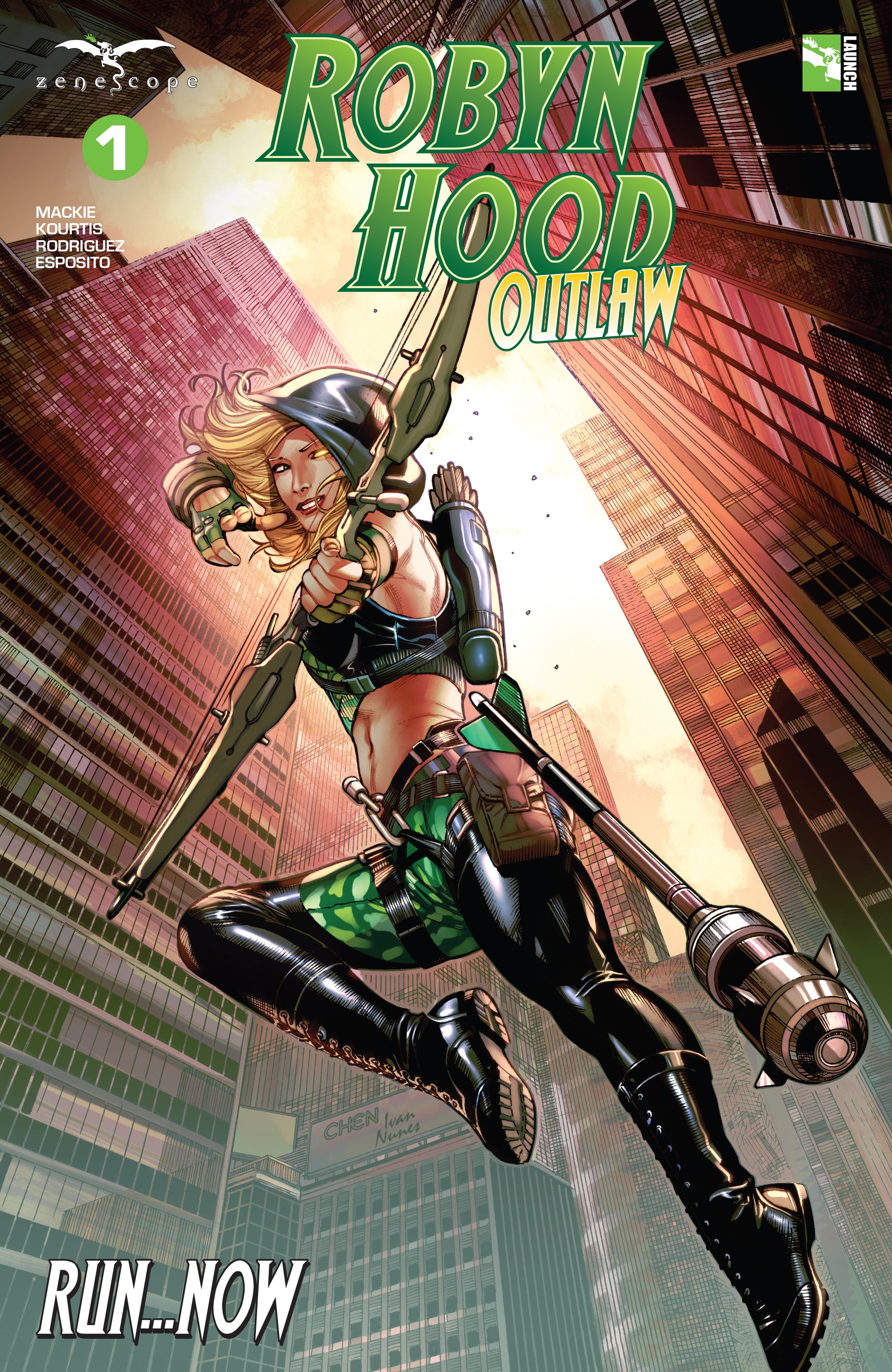 Read online Robyn Hood: Outlaw comic -  Issue #1 - 1