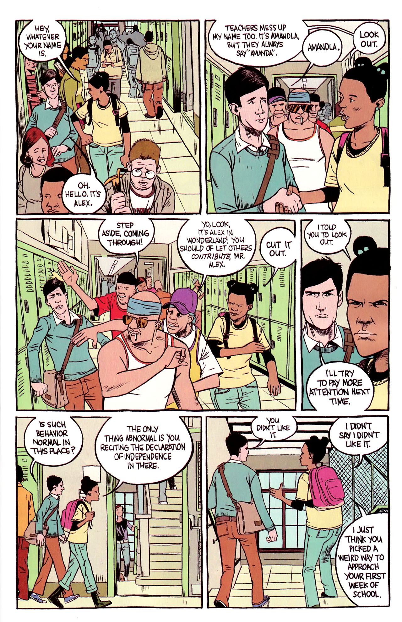 Read online Omega: The Unknown (2007) comic -  Issue #3 - 4