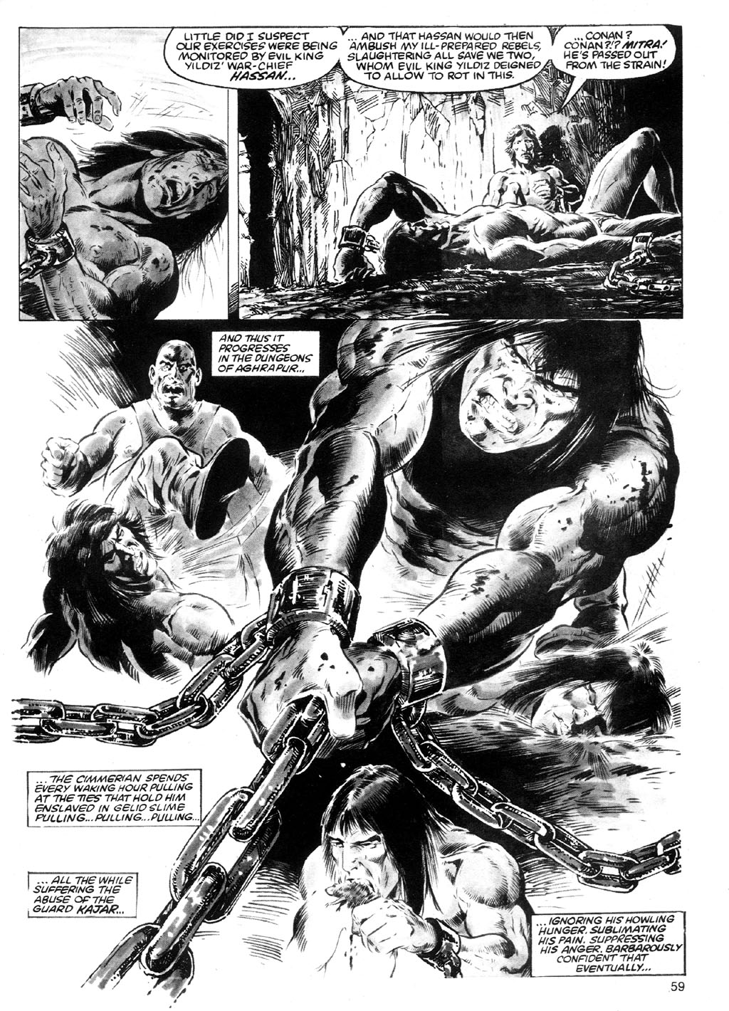 Read online The Savage Sword Of Conan comic -  Issue #91 - 55