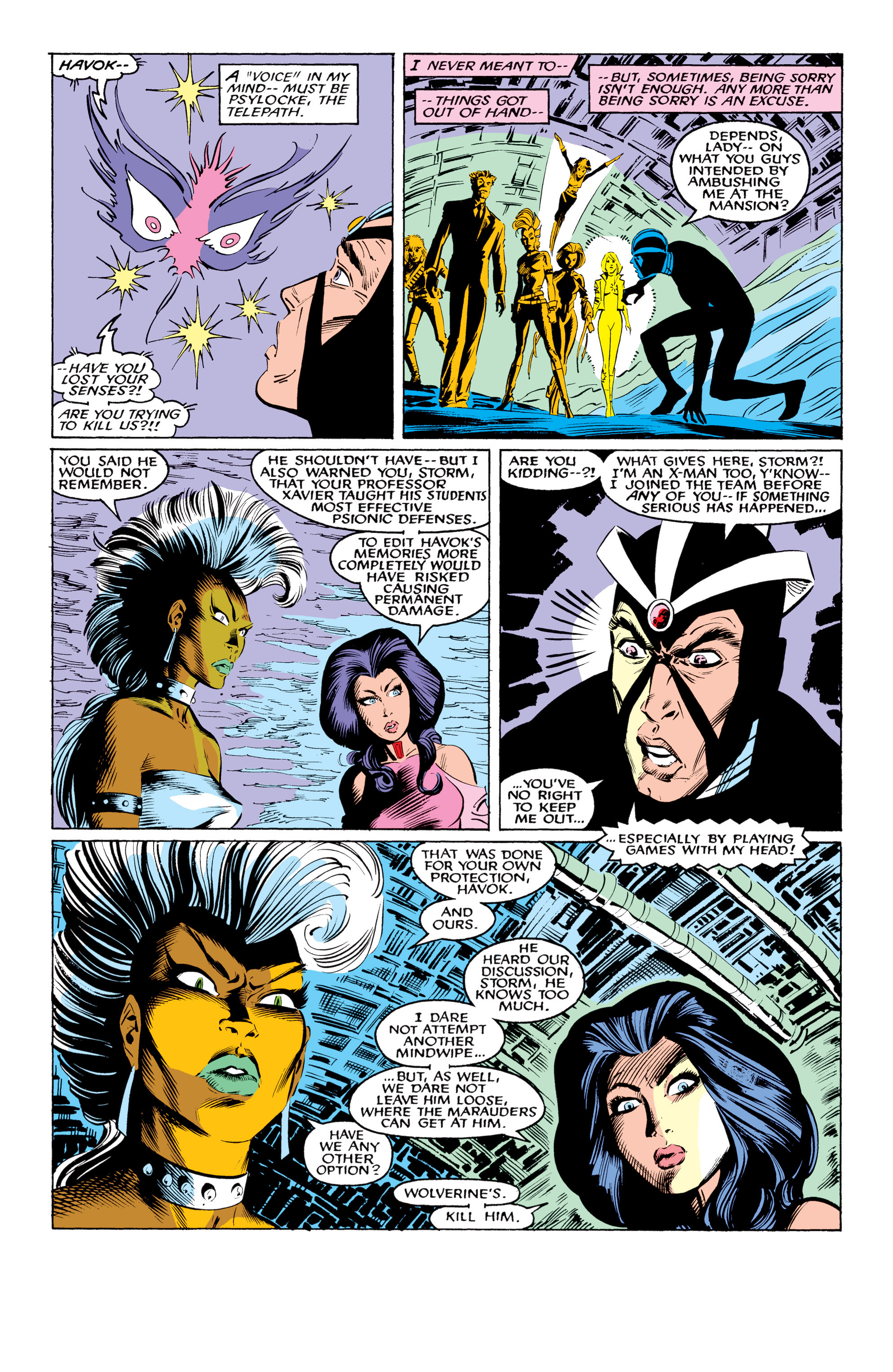 Read online Uncanny X-Men (1963) comic -  Issue #219 - 22