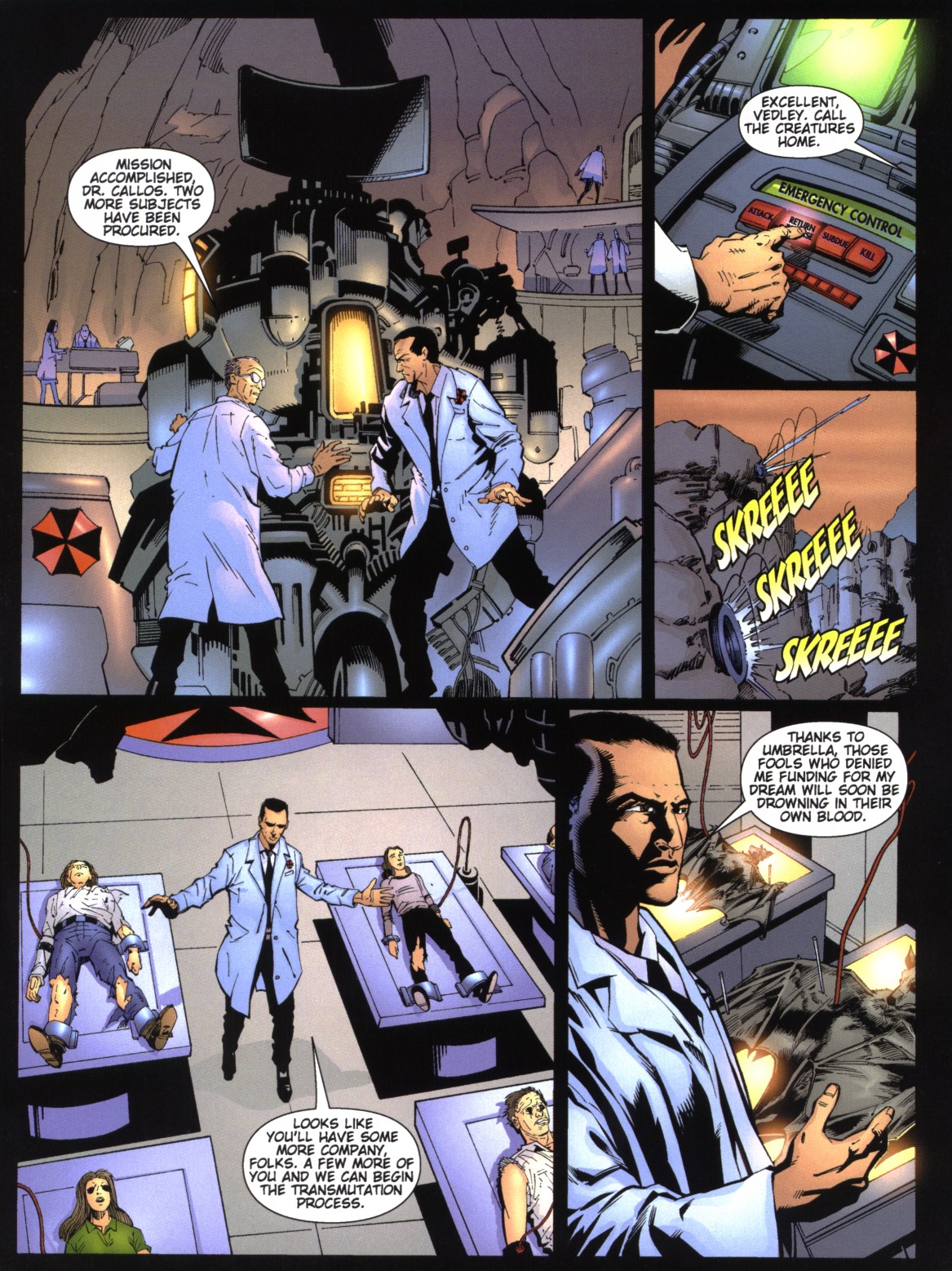 Read online Resident Evil (1998) comic -  Issue #4 - 5