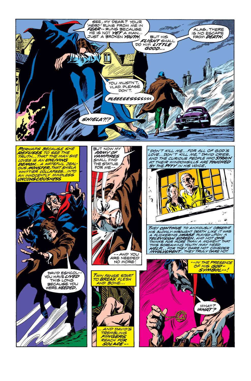 Read online Tomb of Dracula (1972) comic -  Issue #27 - 15
