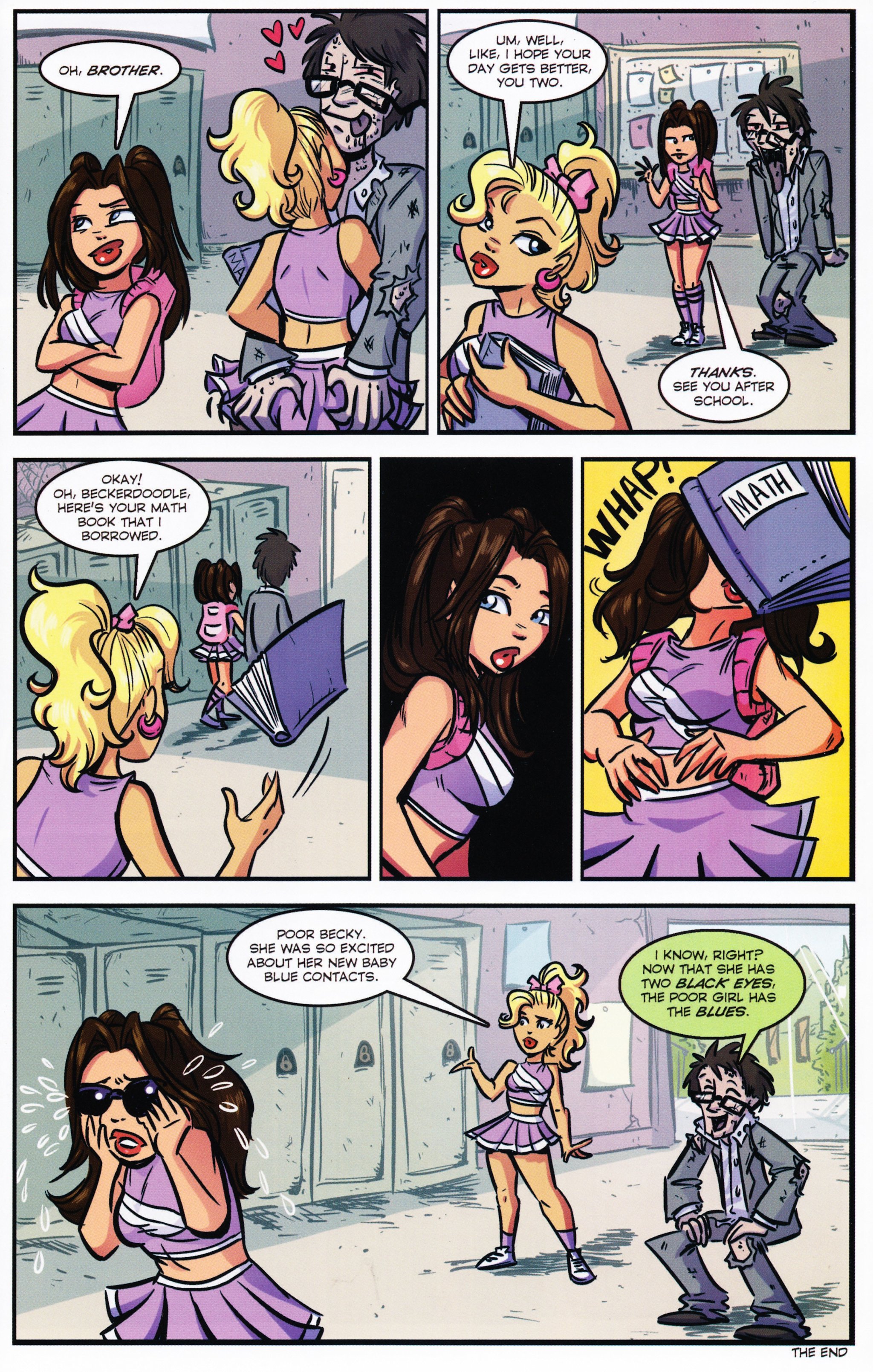 Read online Zombies vs Cheerleaders comic -  Issue #3 - 8