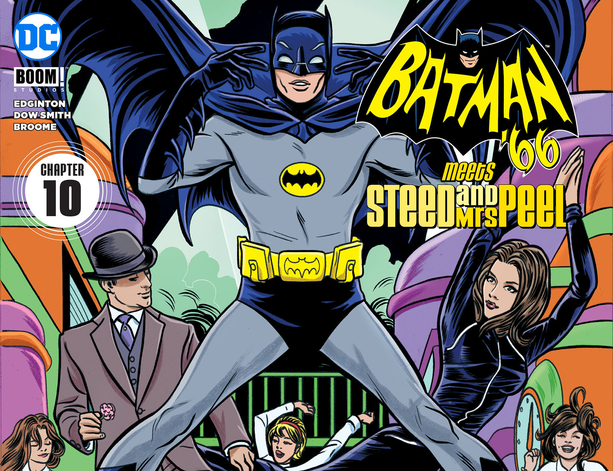 Read online Batman '66 Meets Steed and Mrs Peel comic -  Issue #10 - 1
