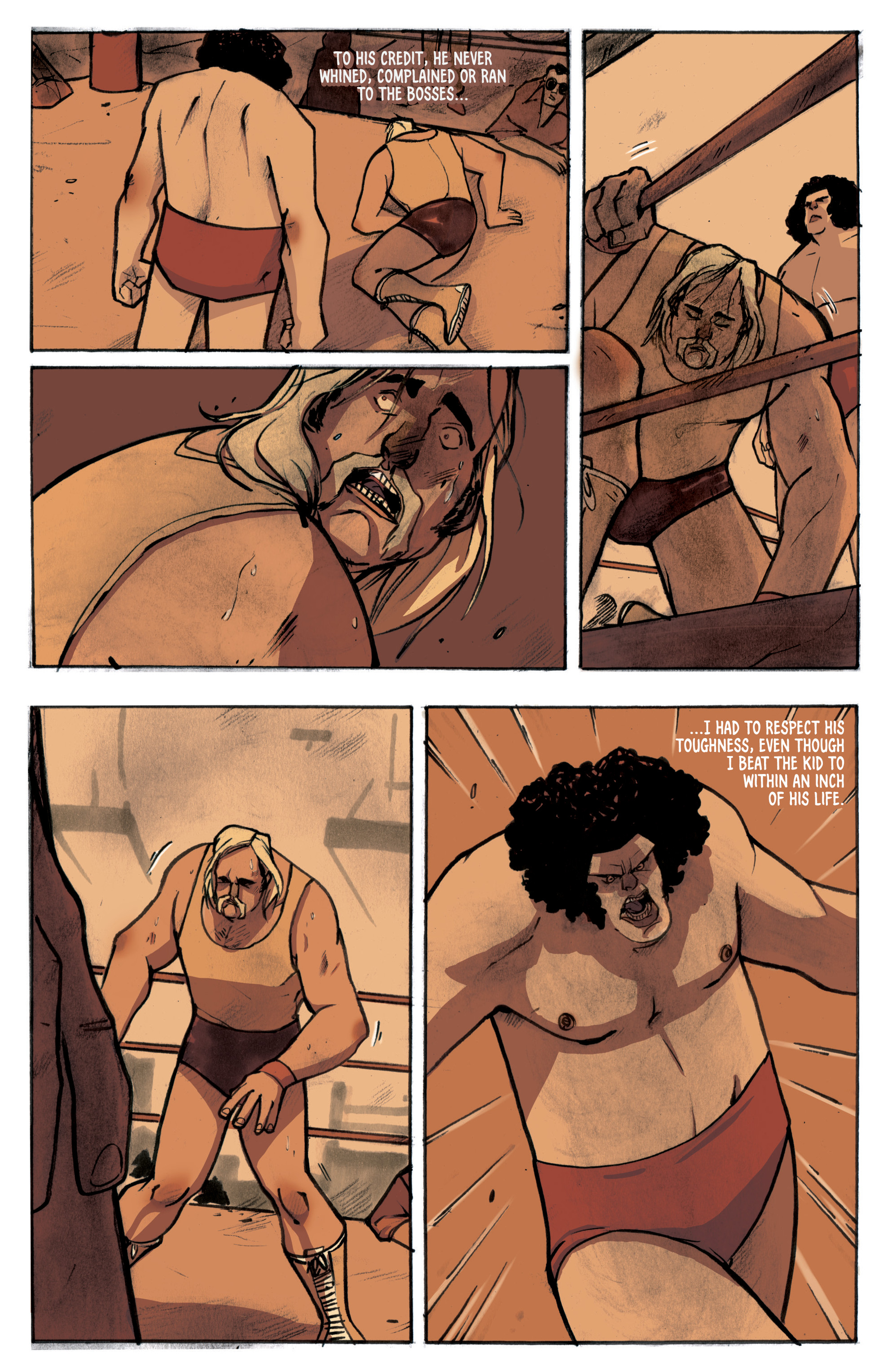 Read online Andre the Giant: Closer To Heaven comic -  Issue # TPB - 72