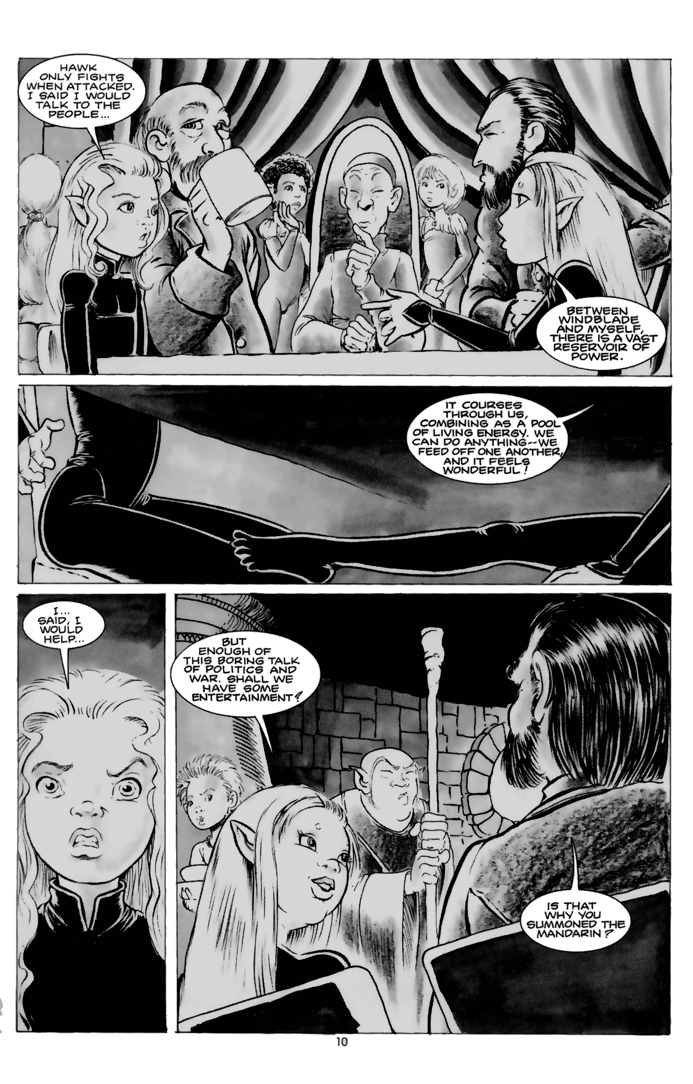 Read online ElfLord (1997) comic -  Issue #6 - 12