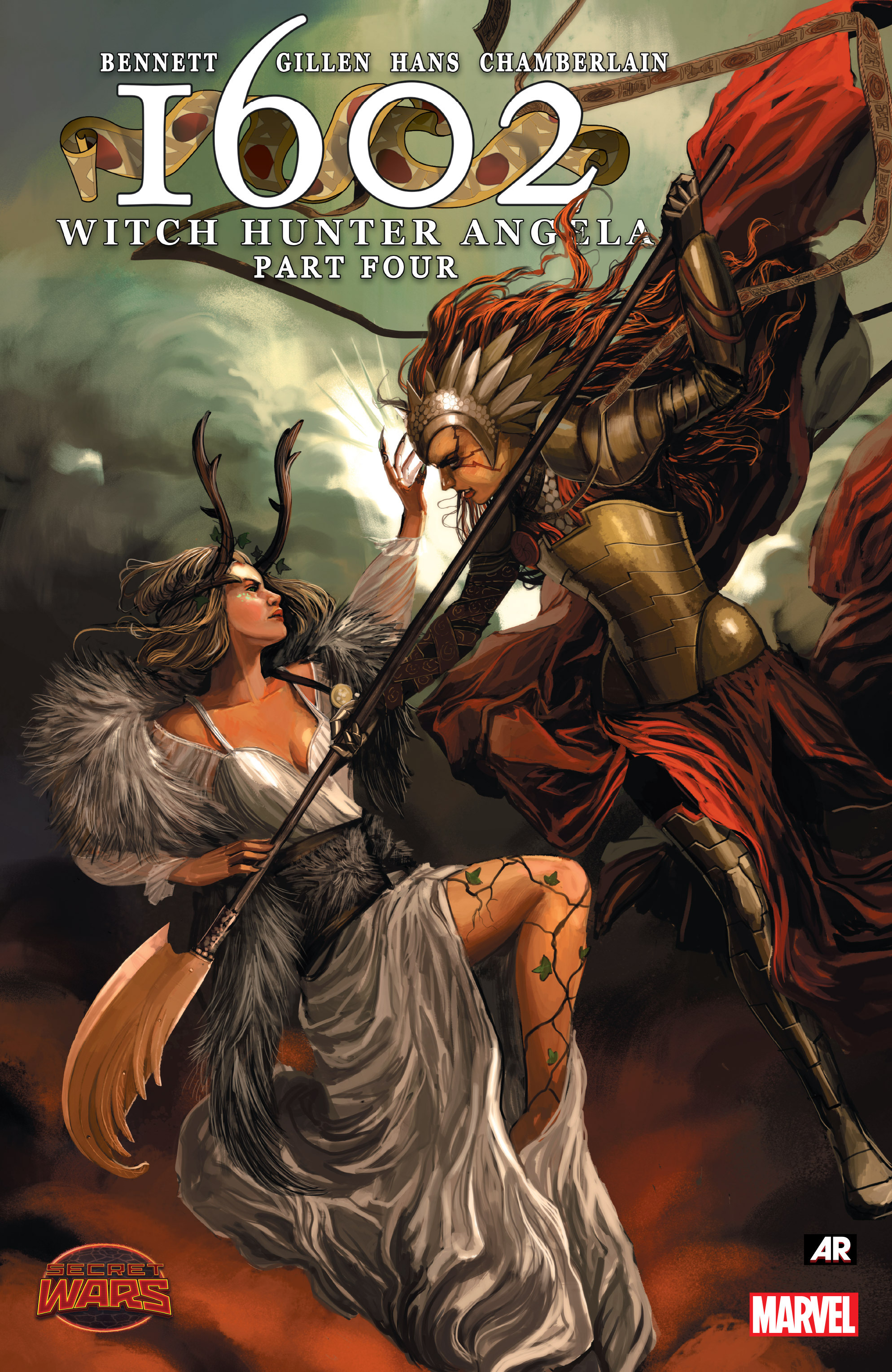 Read online 1602 Witch Hunter Angela comic -  Issue #4 - 1