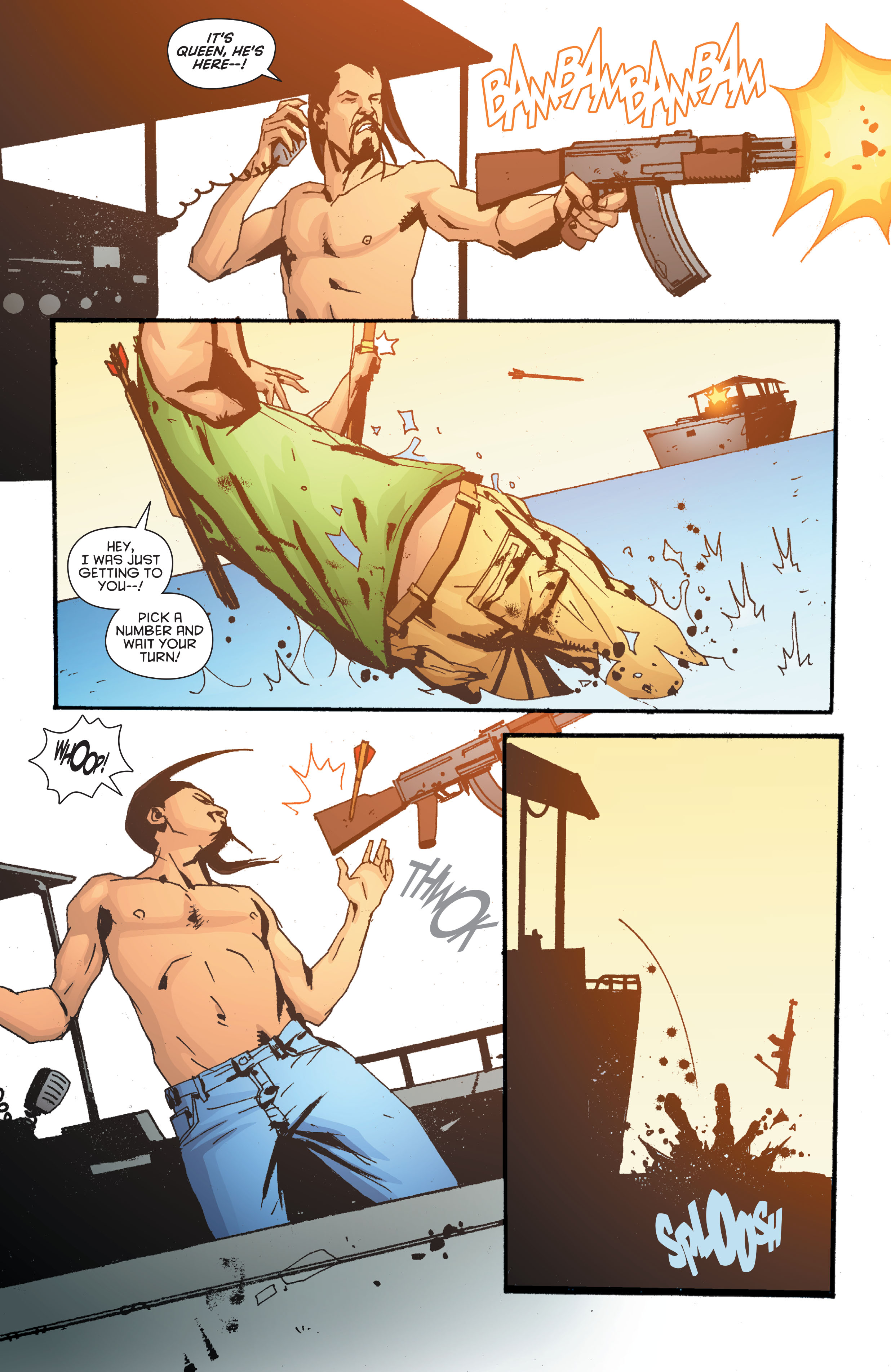 Read online Green Arrow: Year One comic -  Issue # _The Deluxe Edition (Part 2) - 8