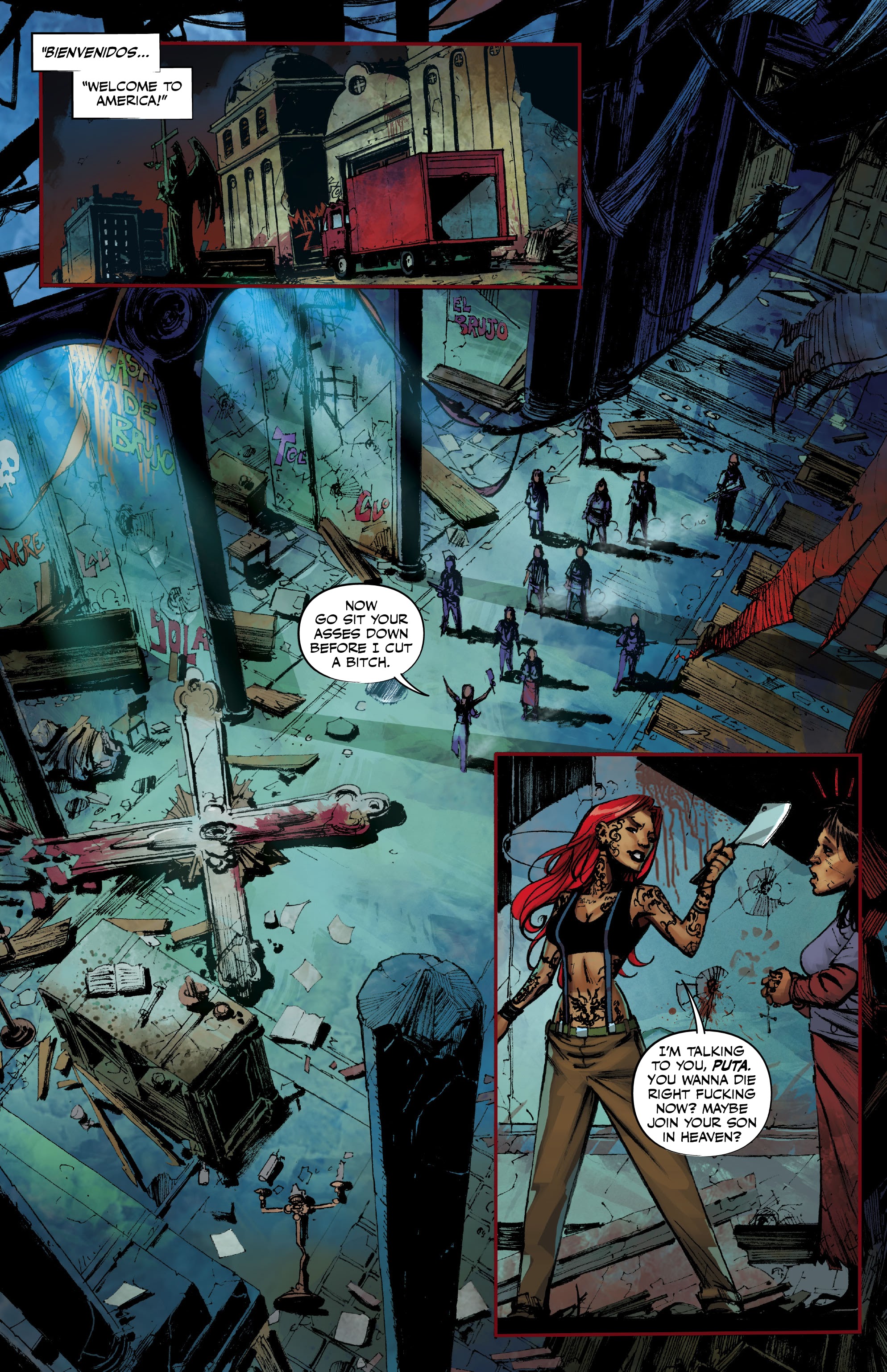 Read online La Muerta: Vengeance comic -  Issue # Full - 17