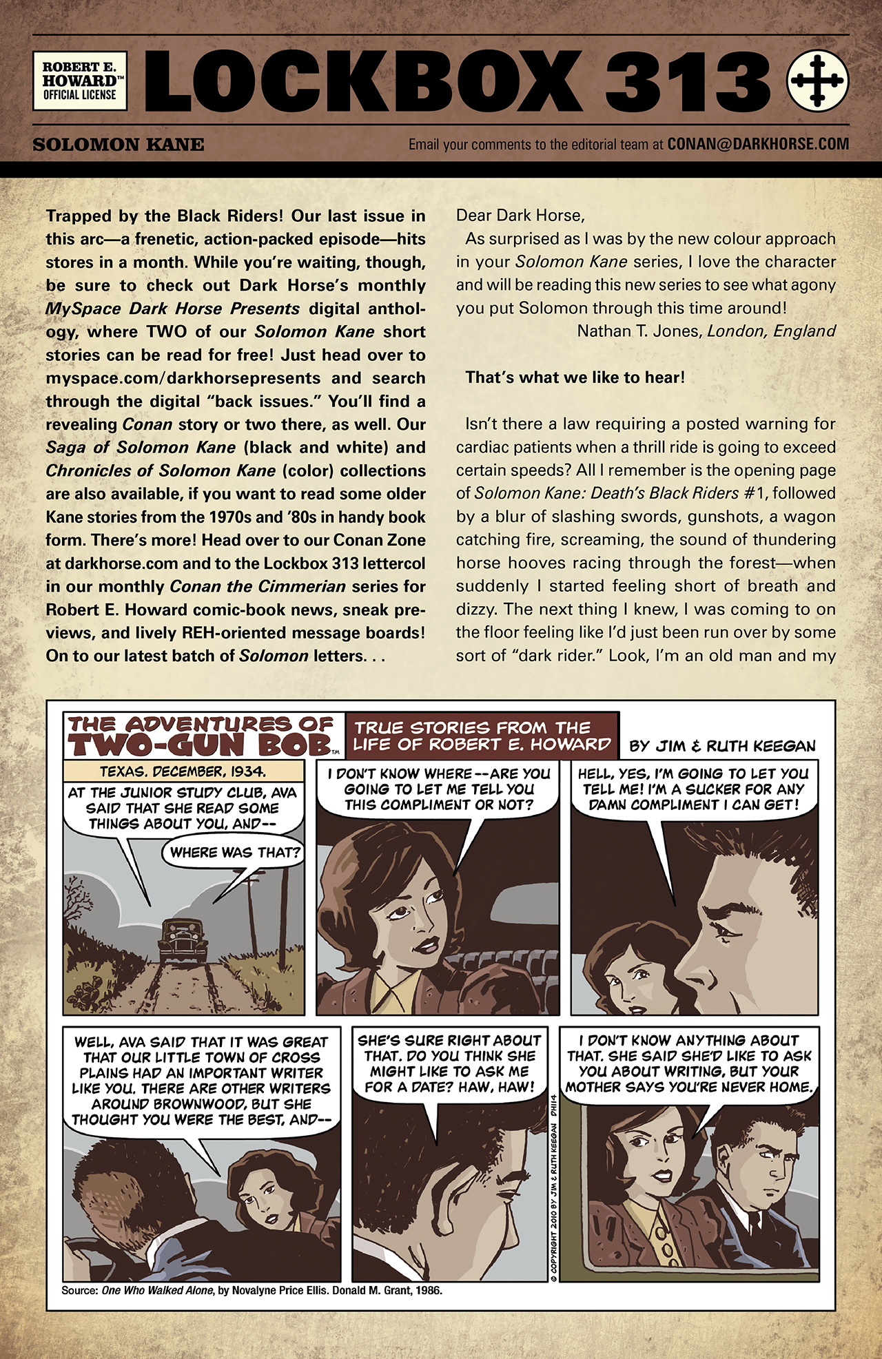 Read online Solomon Kane: Death's Black Riders comic -  Issue #3 - 25
