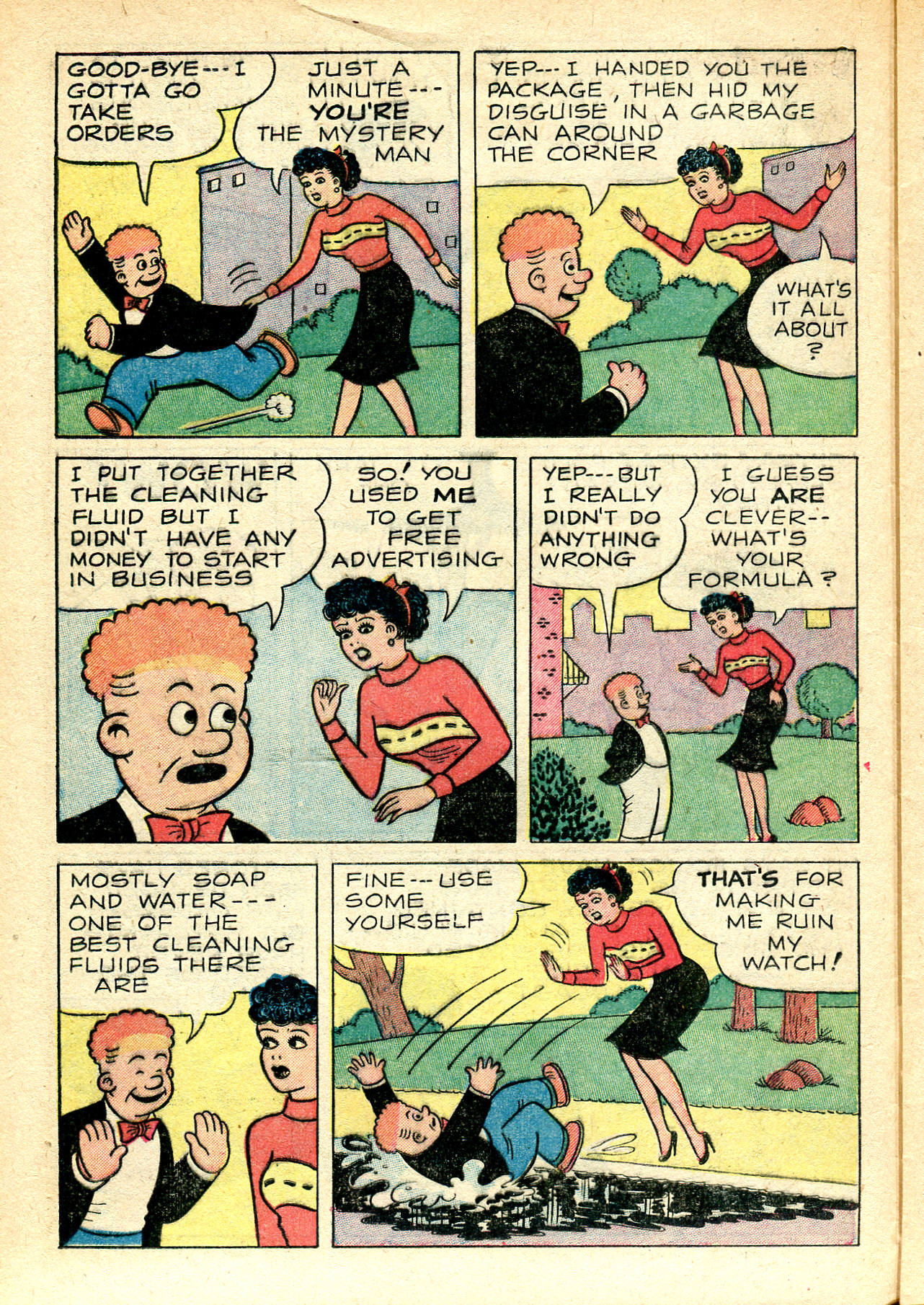 Read online Fritzi Ritz (1953) comic -  Issue #33 - 12