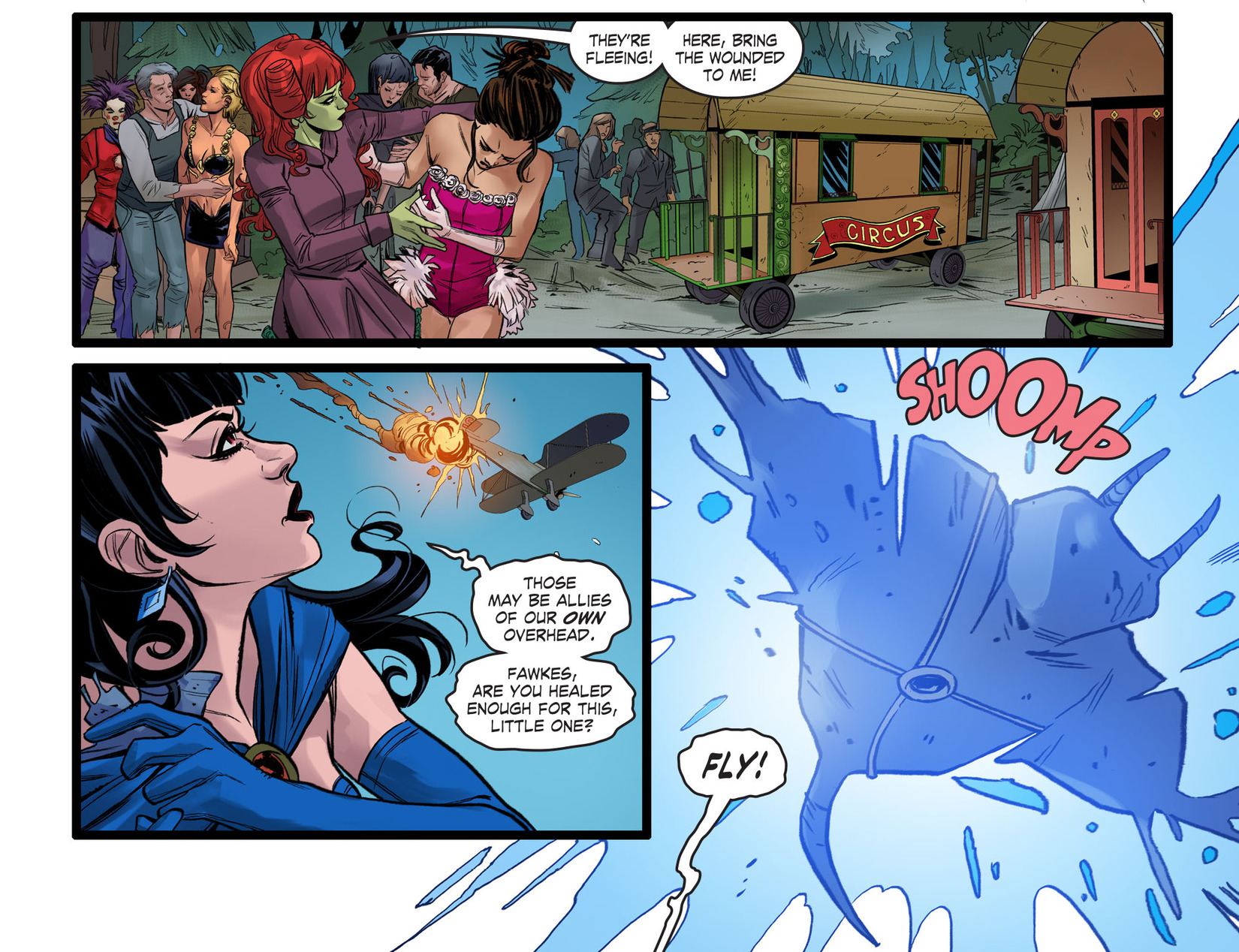 Read online DC Comics: Bombshells comic -  Issue #80 - 20