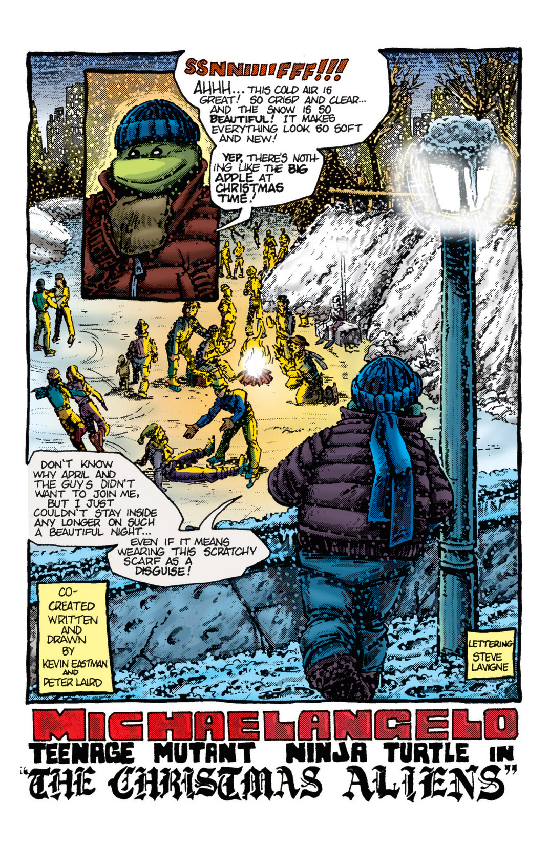 Read online Teenage Mutant Ninja Turtles Color Classics: Michaelangelo Micro-Series comic -  Issue # Full - 3