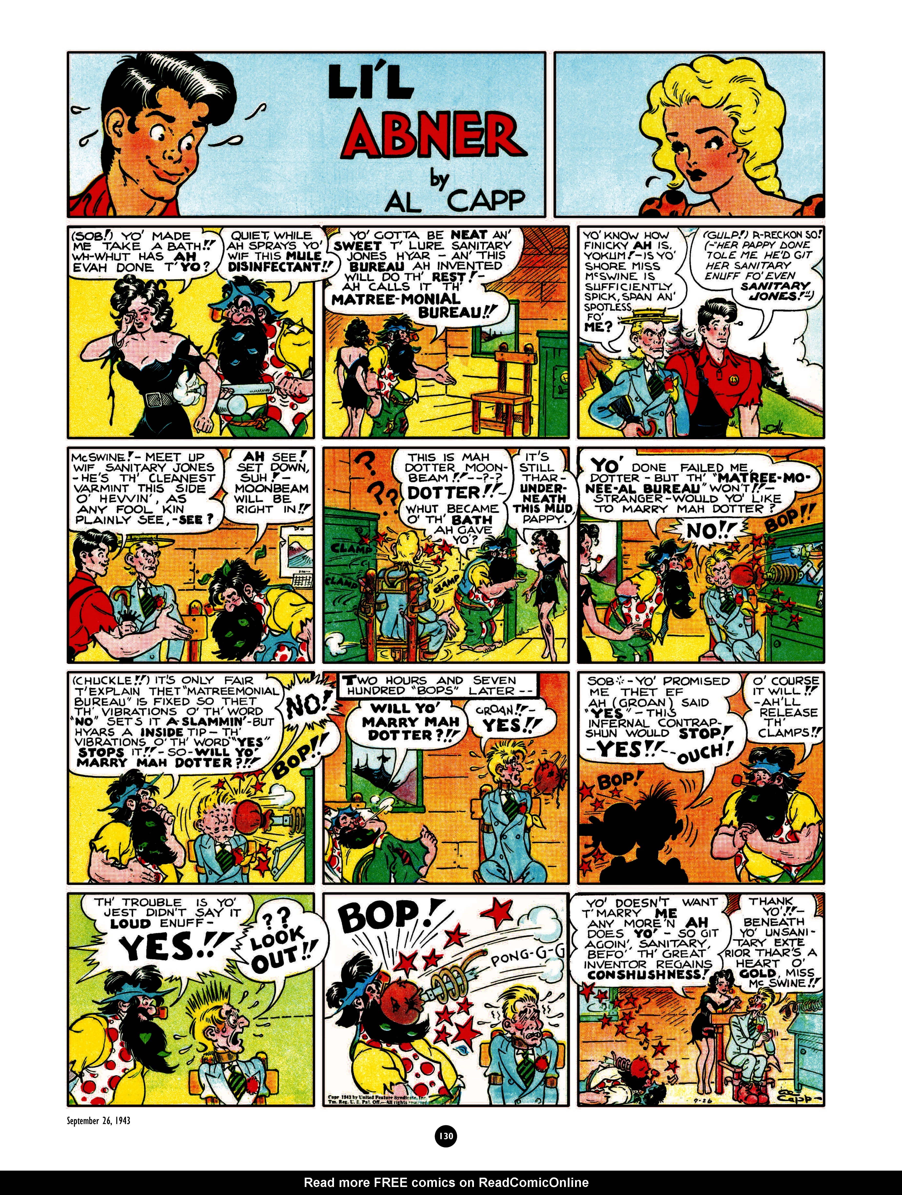 Read online Al Capp's Li'l Abner Complete Daily & Color Sunday Comics comic -  Issue # TPB 5 (Part 2) - 32