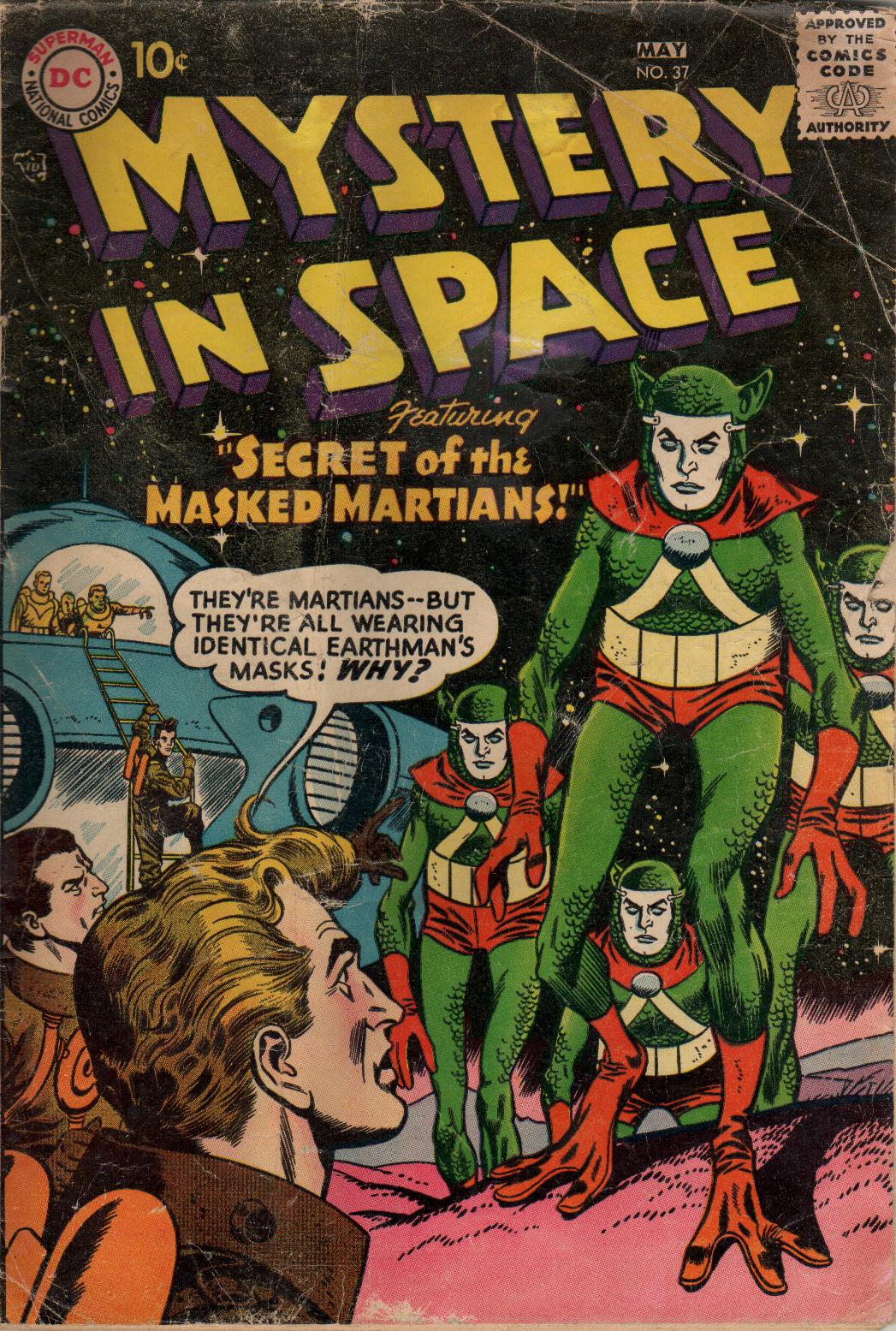 Read online Mystery in Space (1951) comic -  Issue #37 - 1
