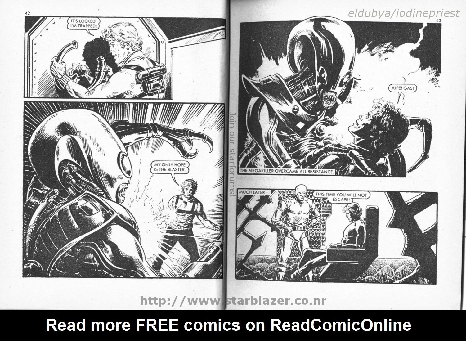 Read online Starblazer comic -  Issue #54 - 23