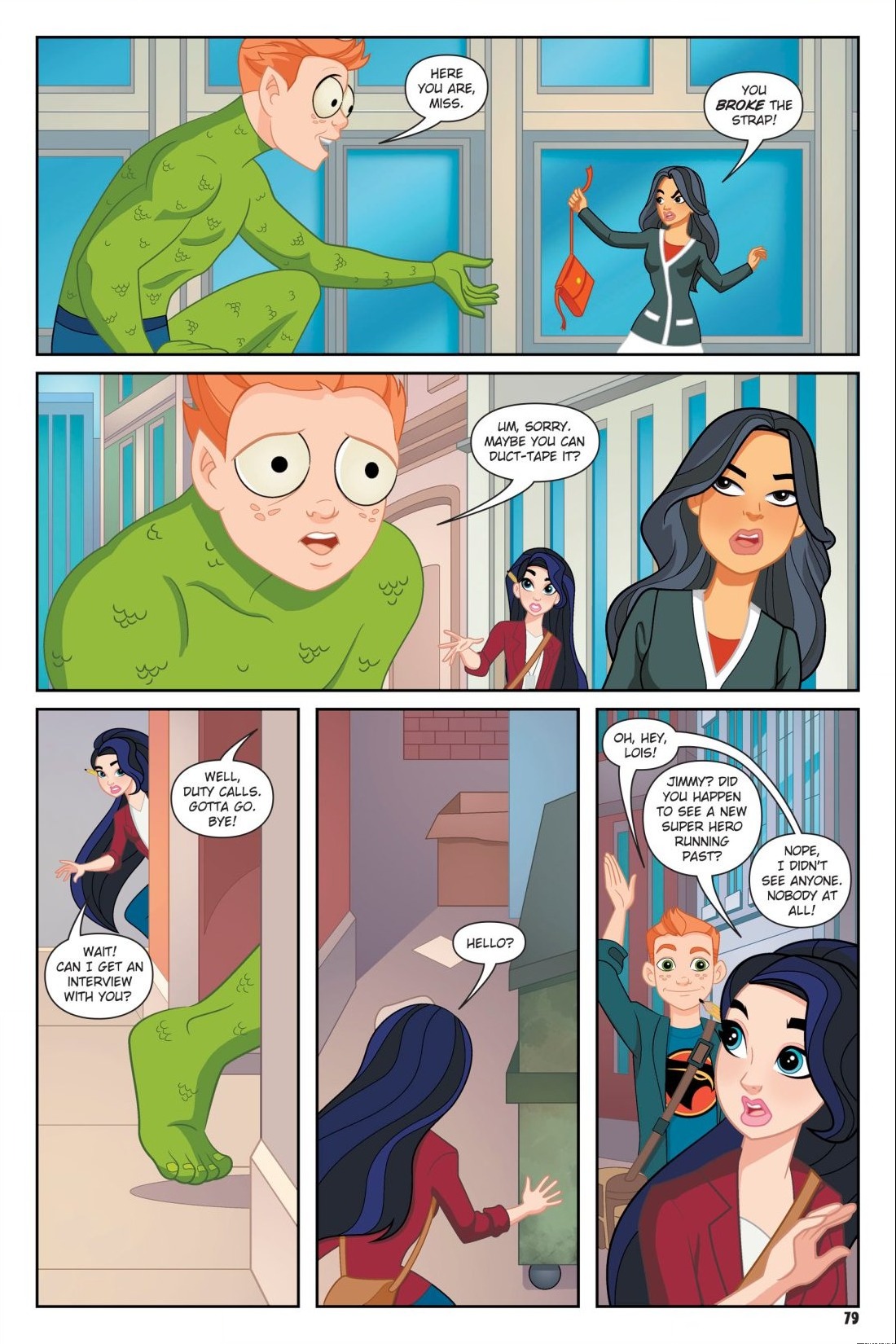Read online DC Super Hero Girls: Date With Disaster comic -  Issue # TPB - 78