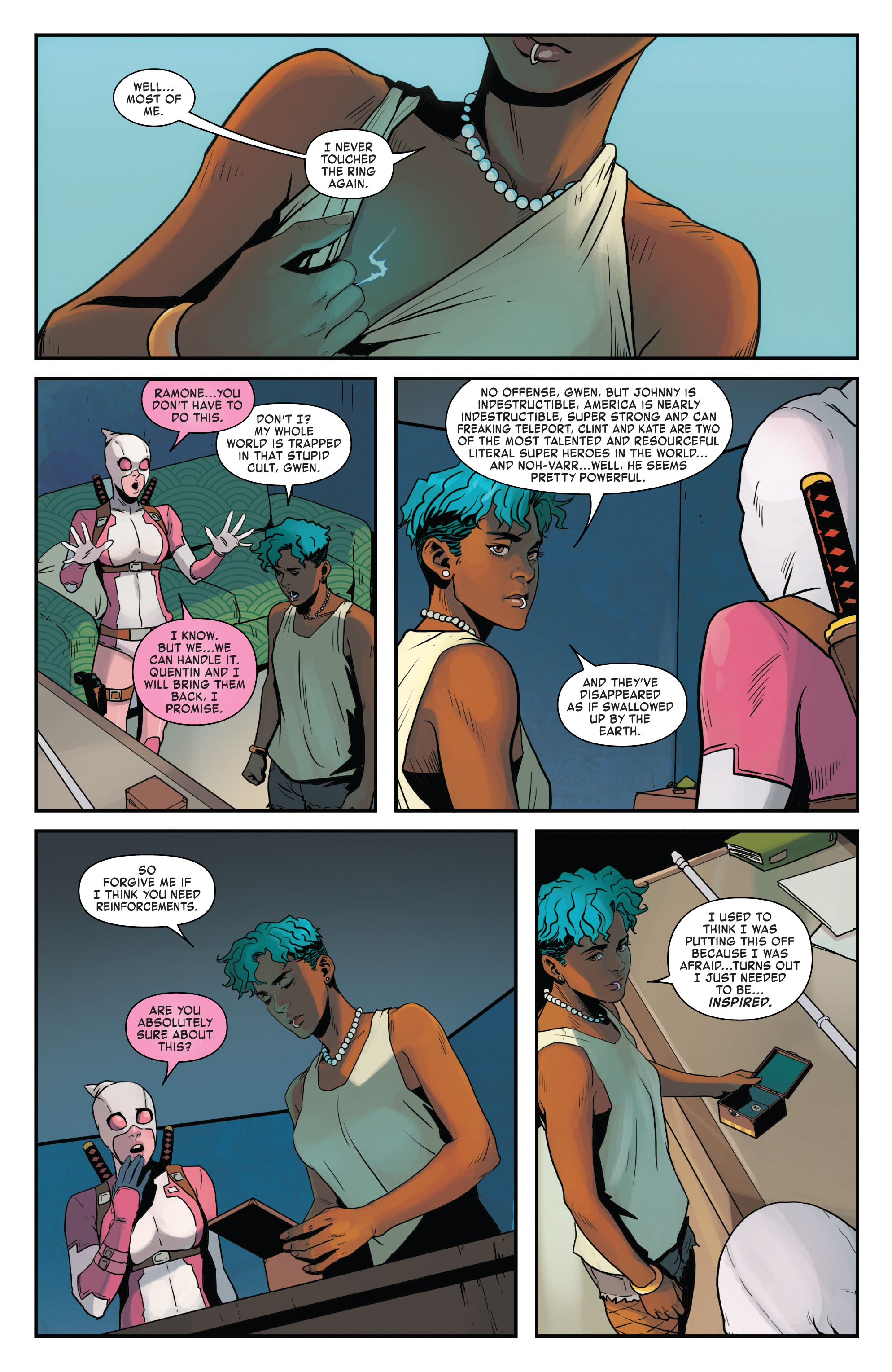Read online Hawkeye: Team Spirit comic -  Issue # TPB (Part 1) - 94