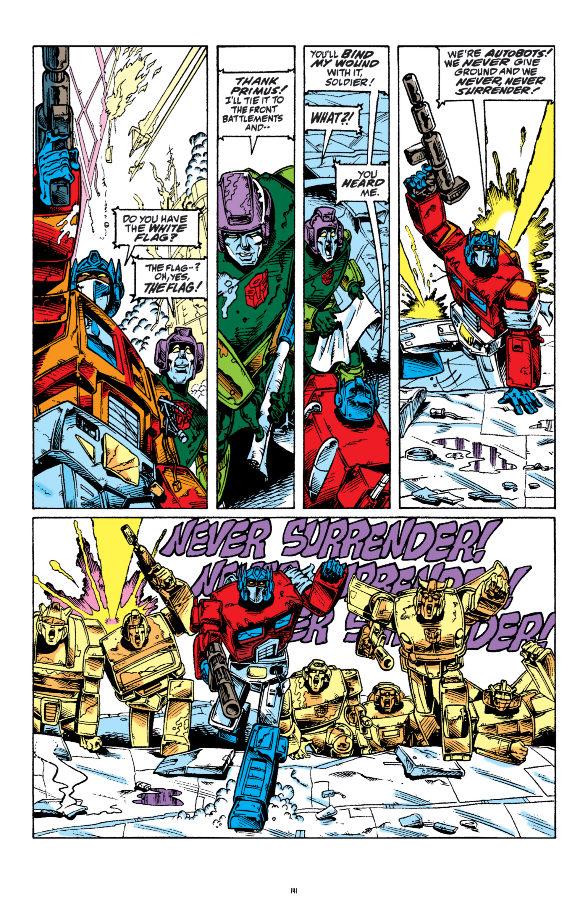 Read online The Transformers Classics comic -  Issue # TPB 6 - 141