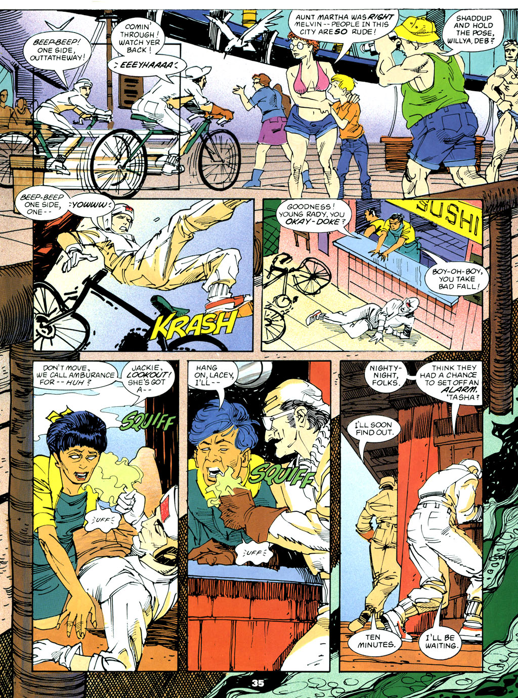 Read online Marvel Graphic Novel comic -  Issue #61 - Black Widow - The Coldest War - 36