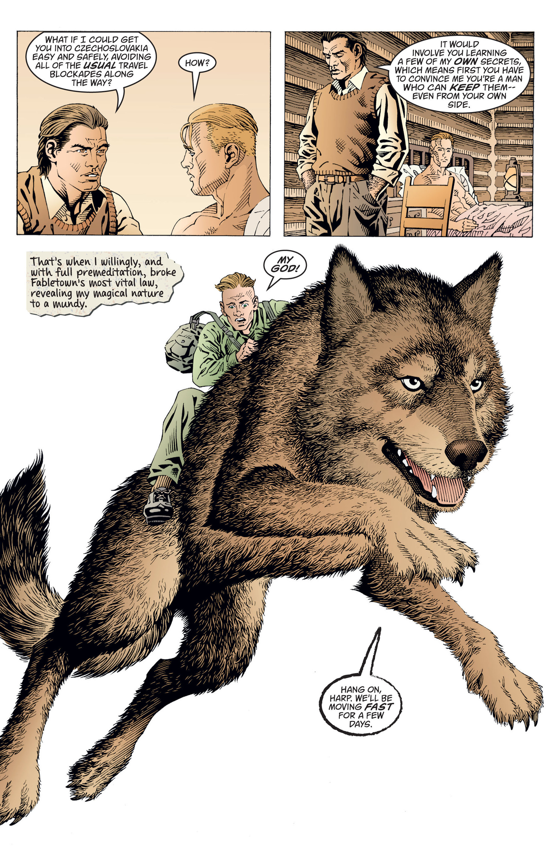 Read online Fables: Werewolves of the Heartland comic -  Issue # TPB - 27