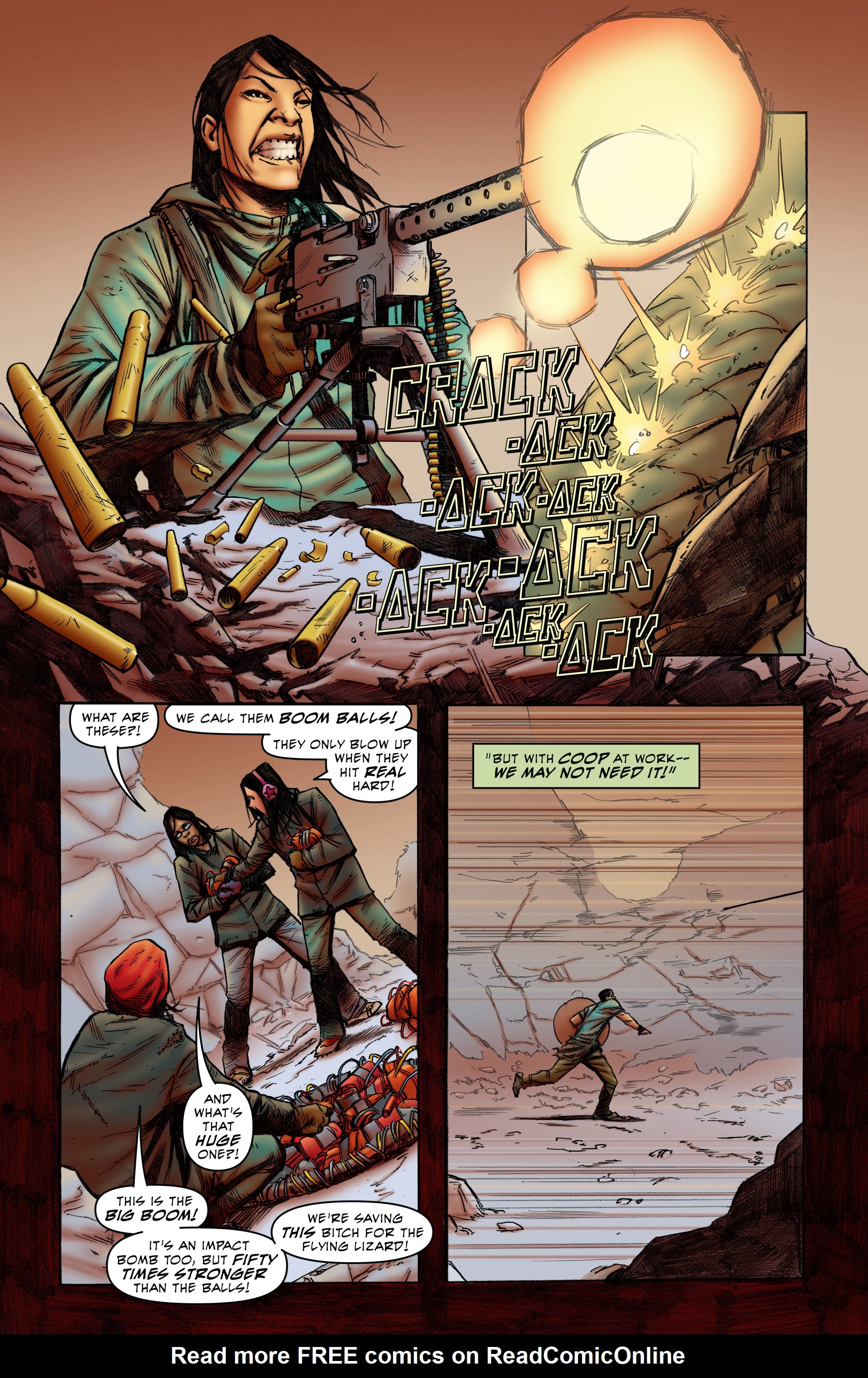 Read online A Town Called Dragon comic -  Issue #5 - 34