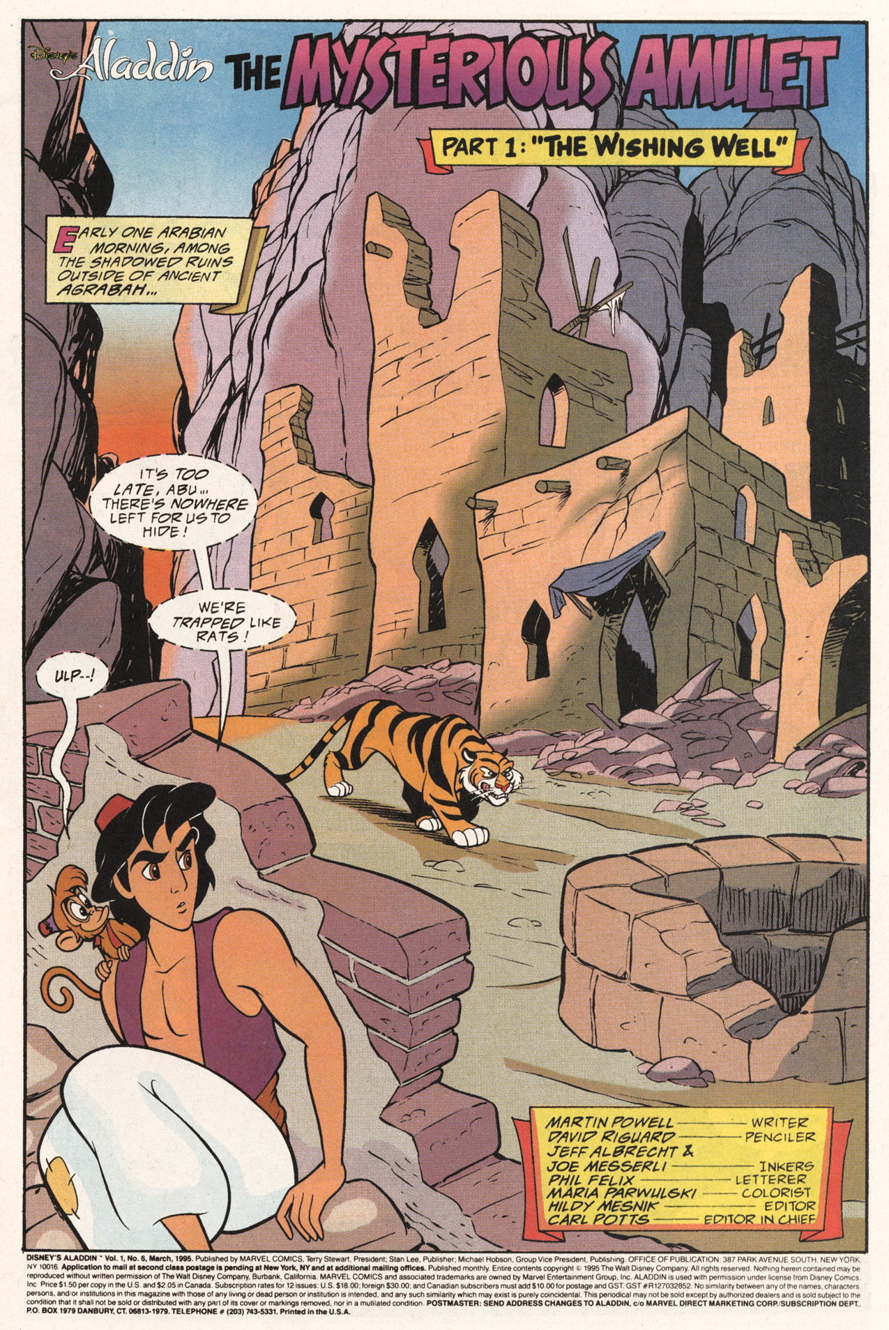 Read online Disney's Aladdin comic -  Issue #6 - 3