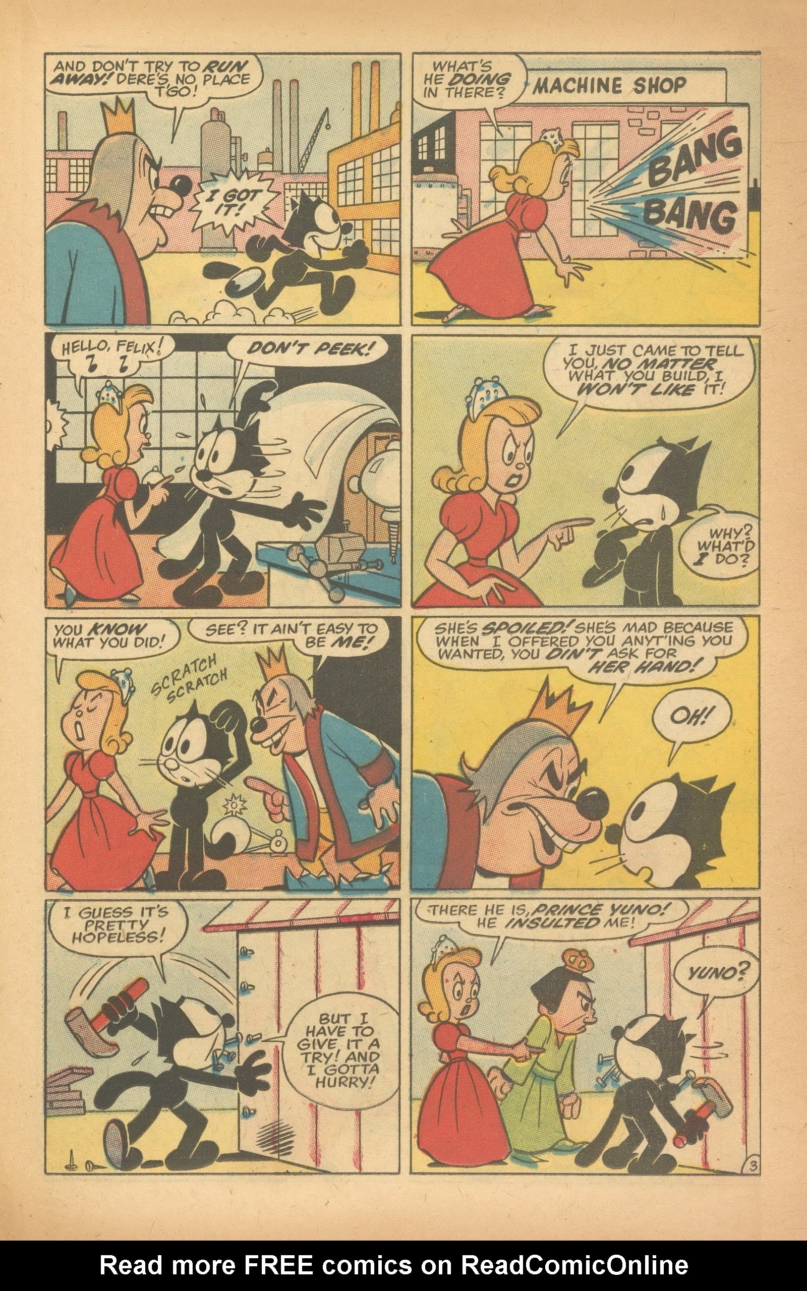 Read online Felix the Cat (1955) comic -  Issue #94 - 23
