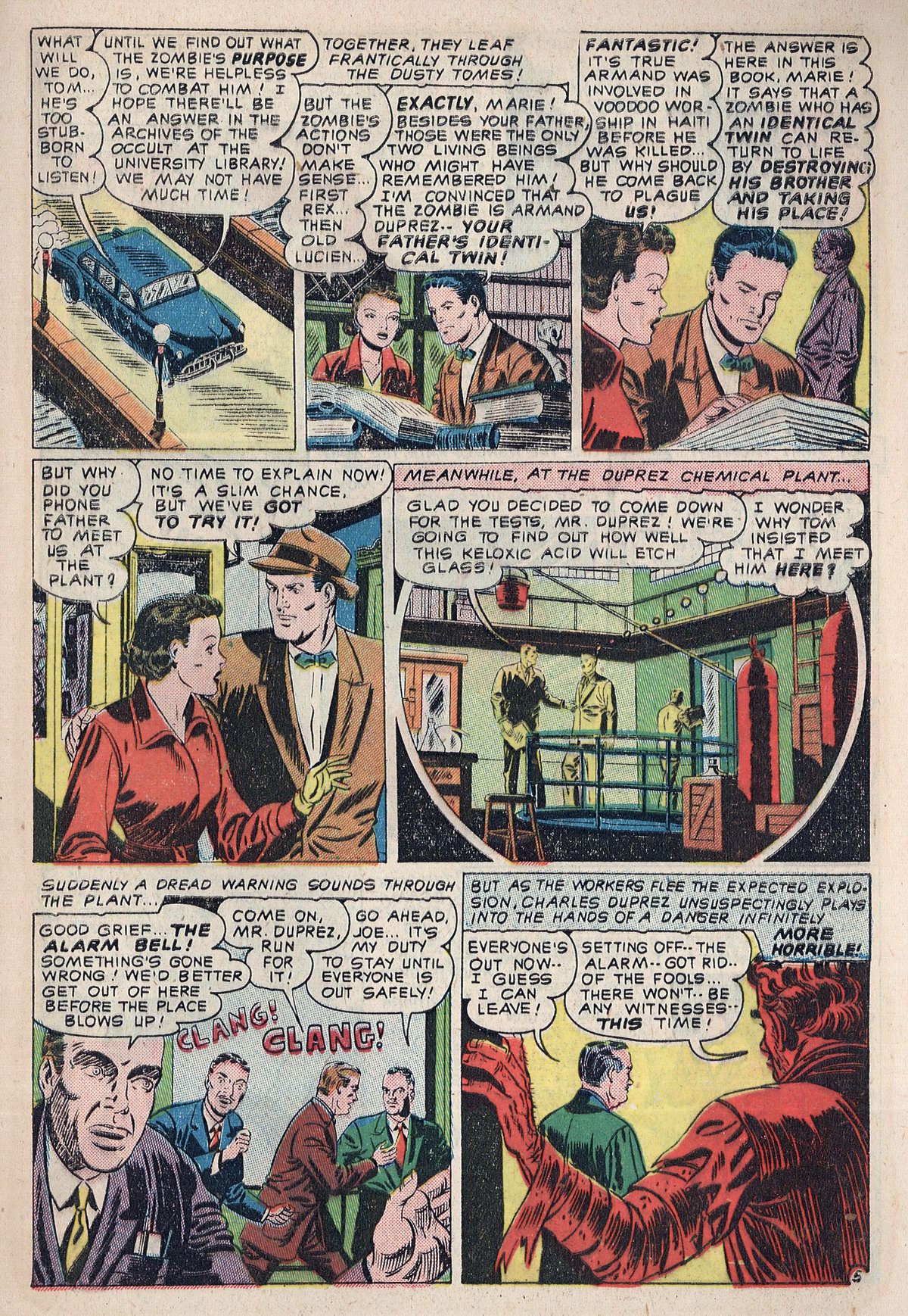 Read online Out of the Night comic -  Issue #5 - 7