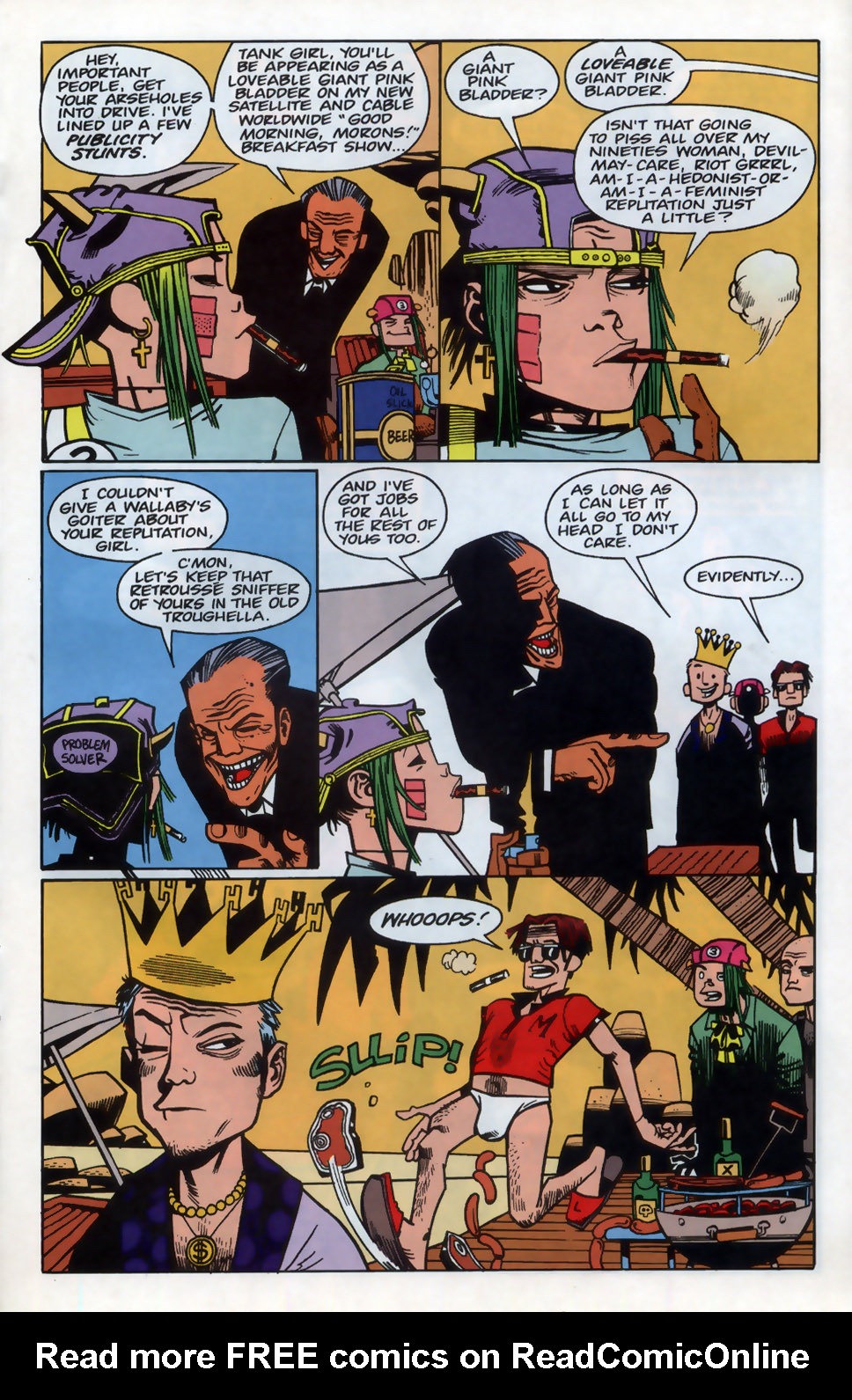 Read online Tank Girl: The Odyssey comic -  Issue #4 - 12
