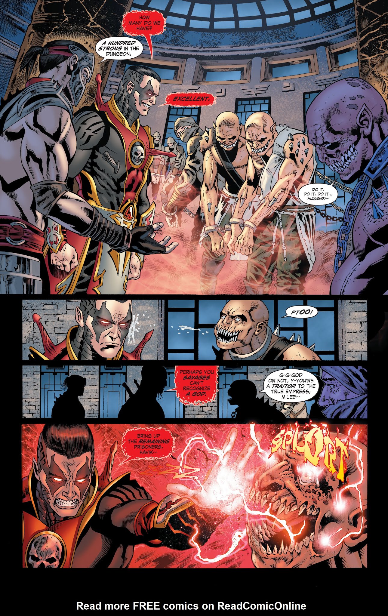 Read online Mortal Kombat X [I] comic -  Issue # _TPB 3 - 50