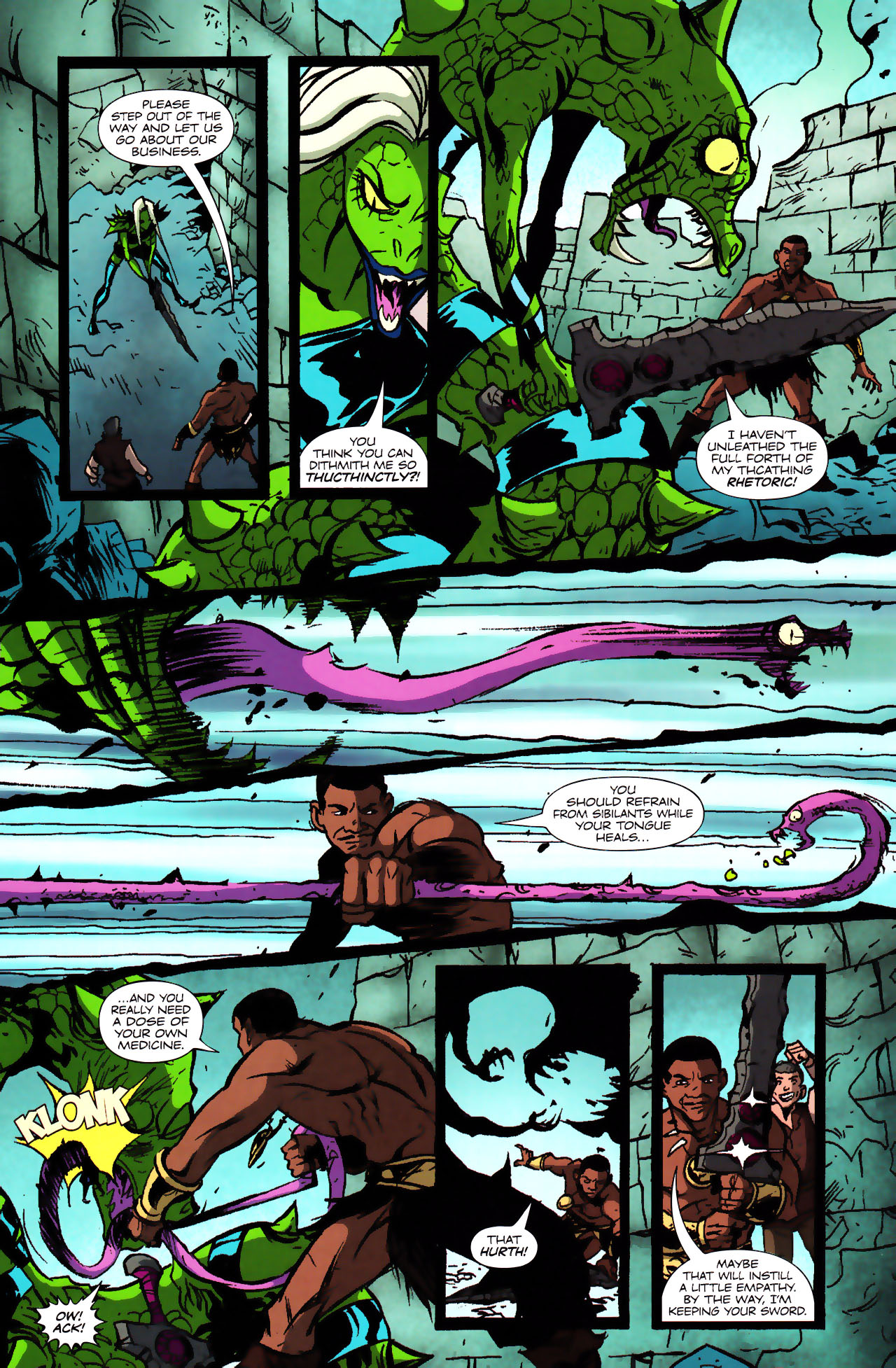 Read online Barack the Barbarian comic -  Issue #2 - 19