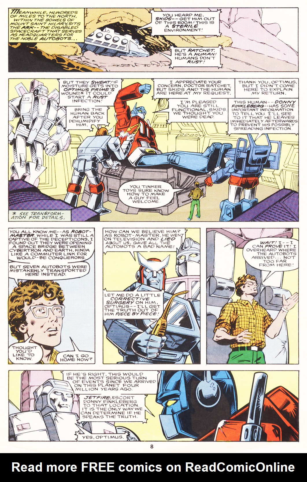 Read online The Transformers (UK) comic -  Issue #89 - 8