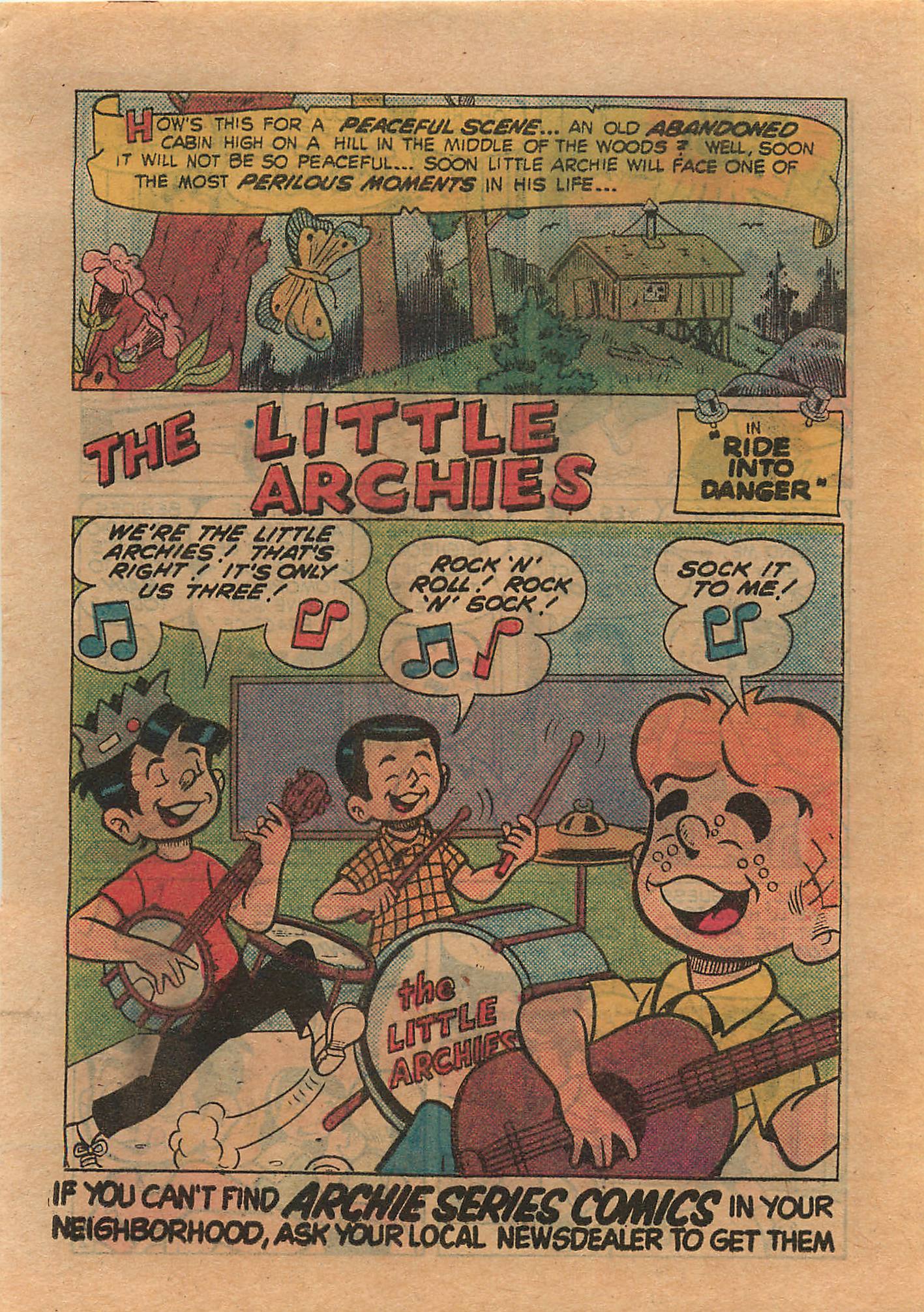 Read online Little Archie Comics Digest Magazine comic -  Issue #9 - 34