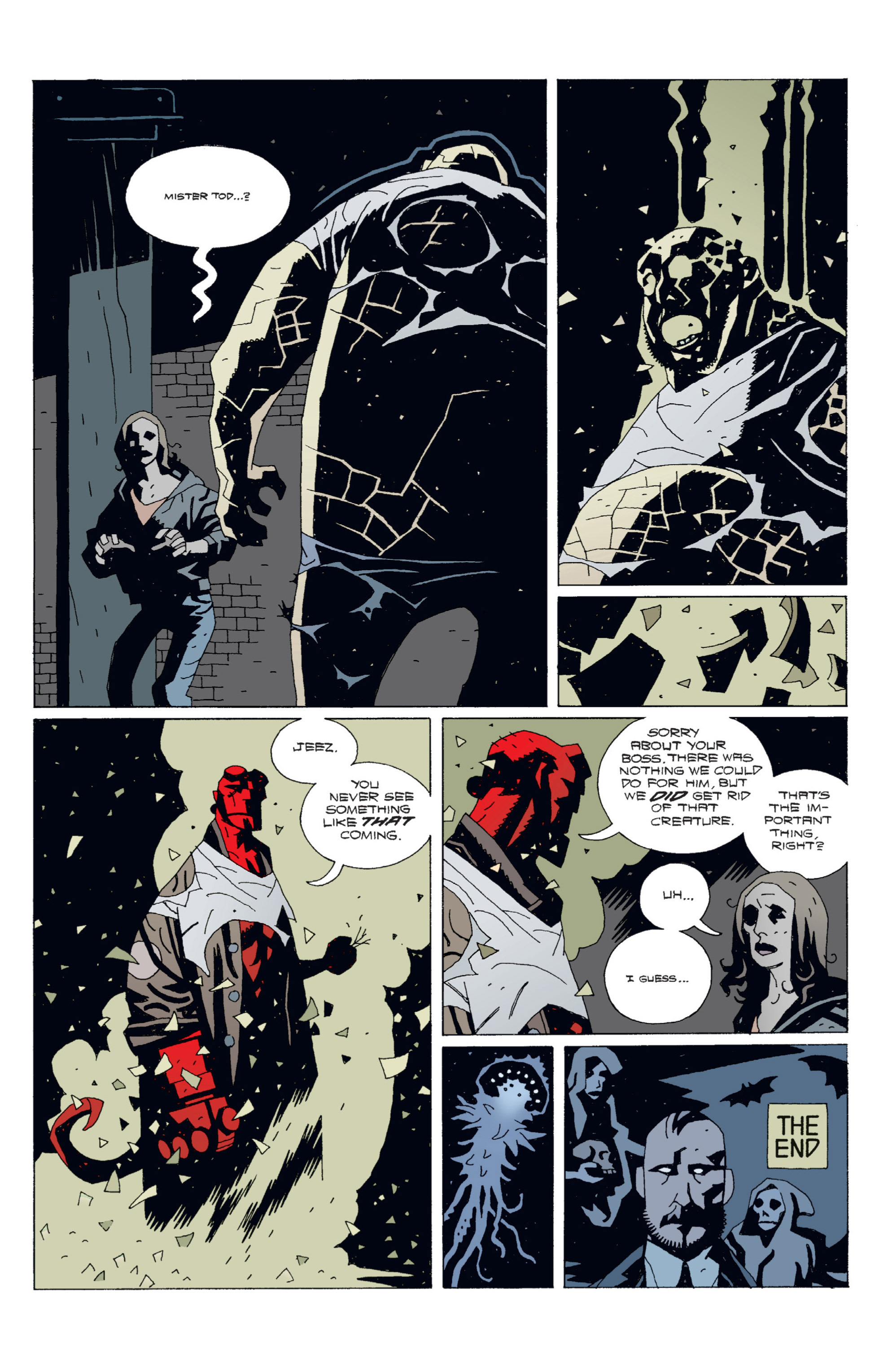 Read online Hellboy comic -  Issue #4 - 52