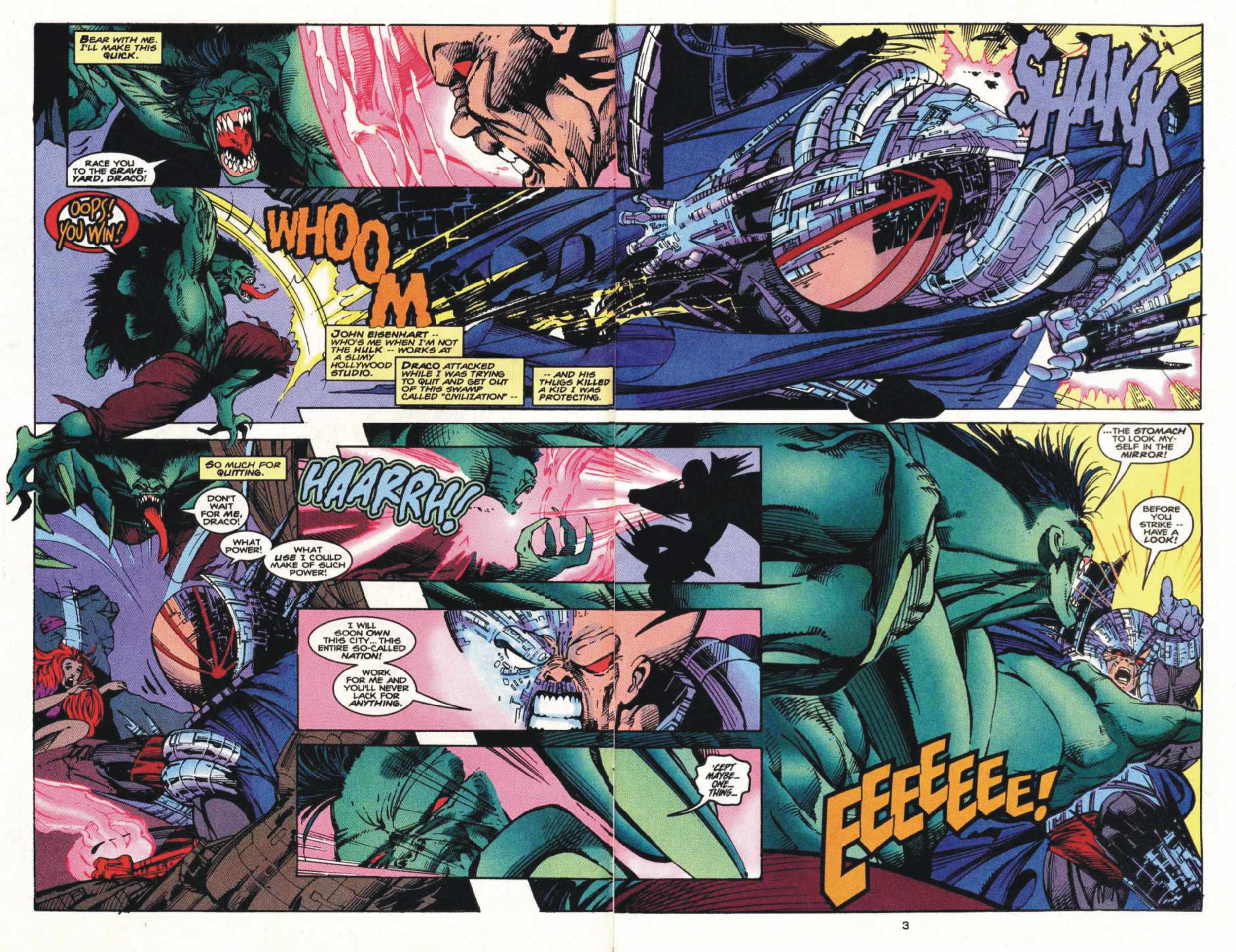 Read online Hulk 2099 comic -  Issue #2 - 3