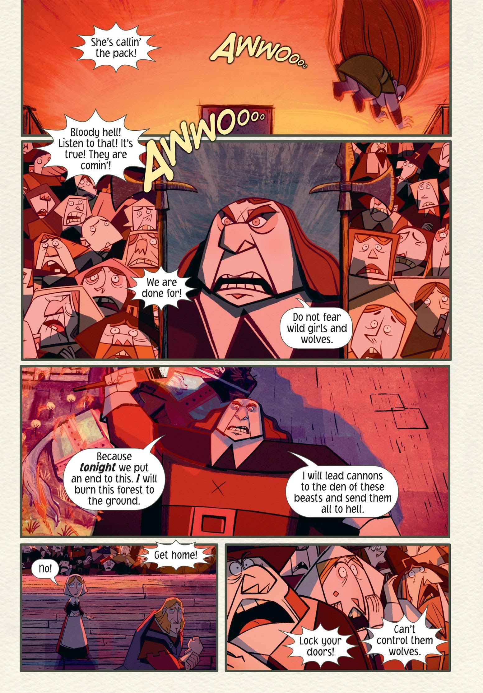 Read online Wolfwalkers: The Graphic Novel comic -  Issue # TPB (Part 3) - 5