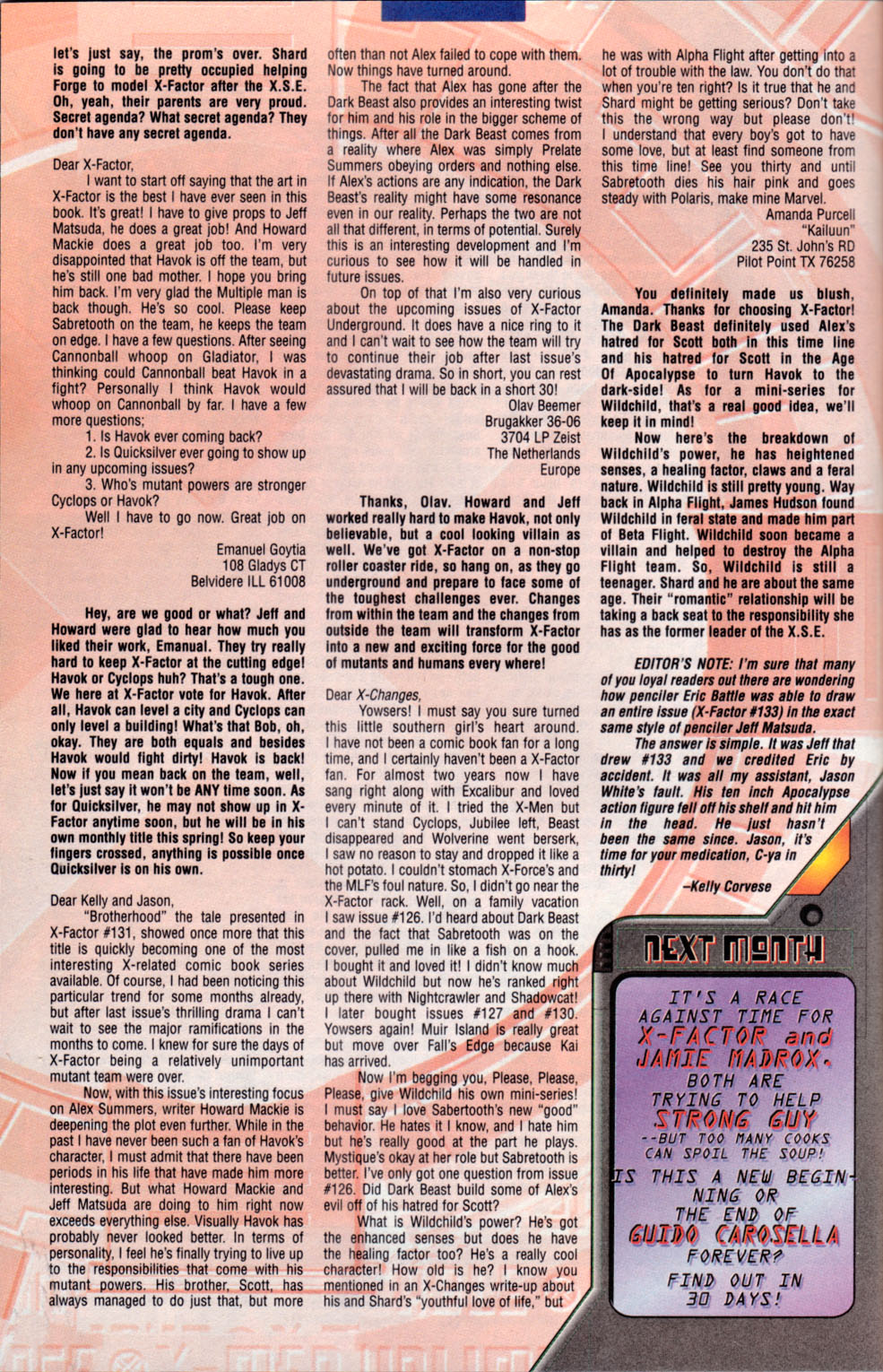 Read online X-Factor (1986) comic -  Issue #134 - 25