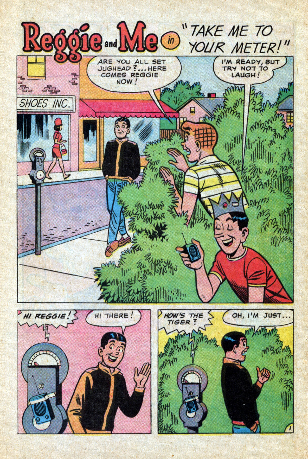 Read online Reggie and Me (1966) comic -  Issue #27 - 20