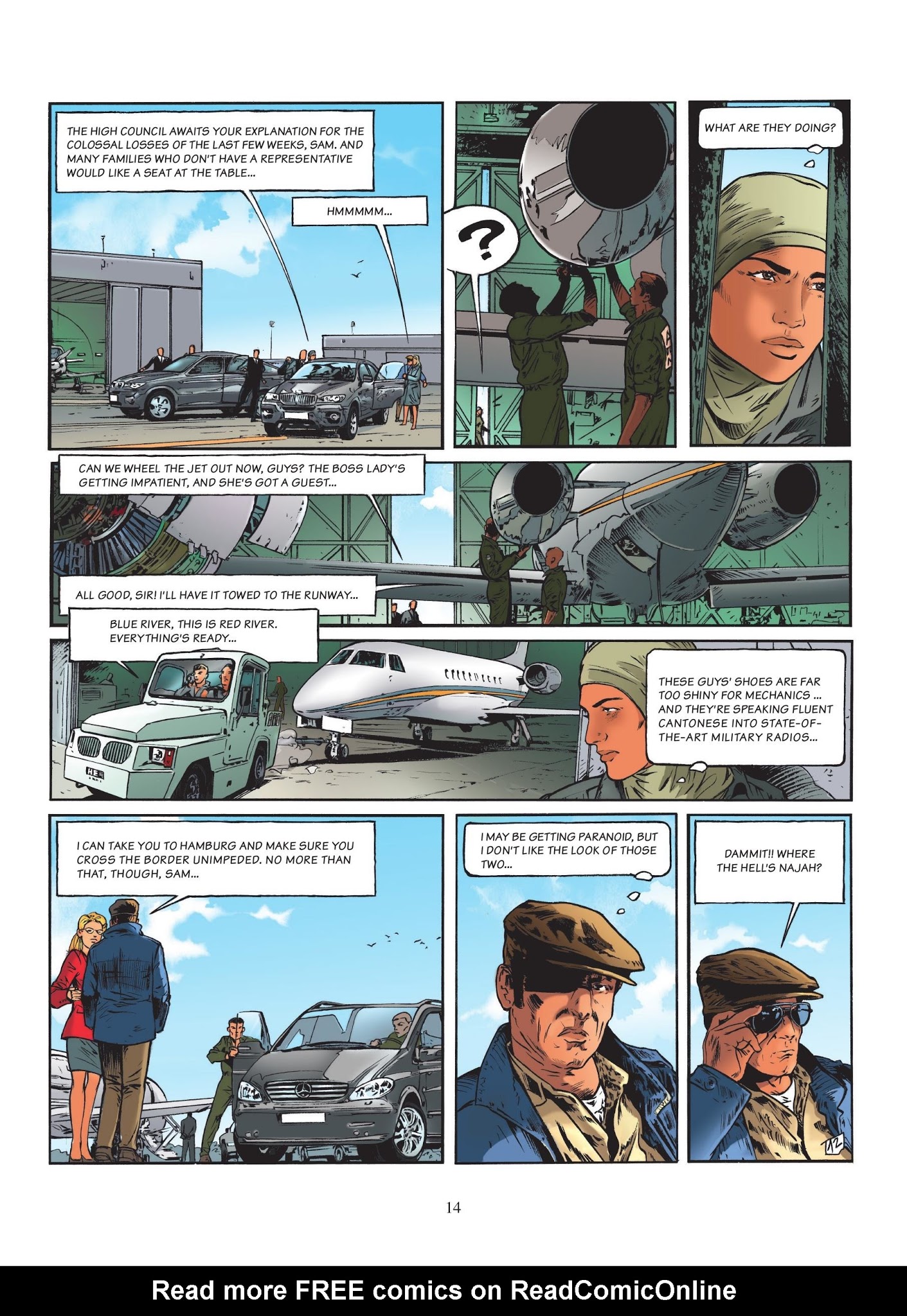 Read online Insiders comic -  Issue #7 - 16