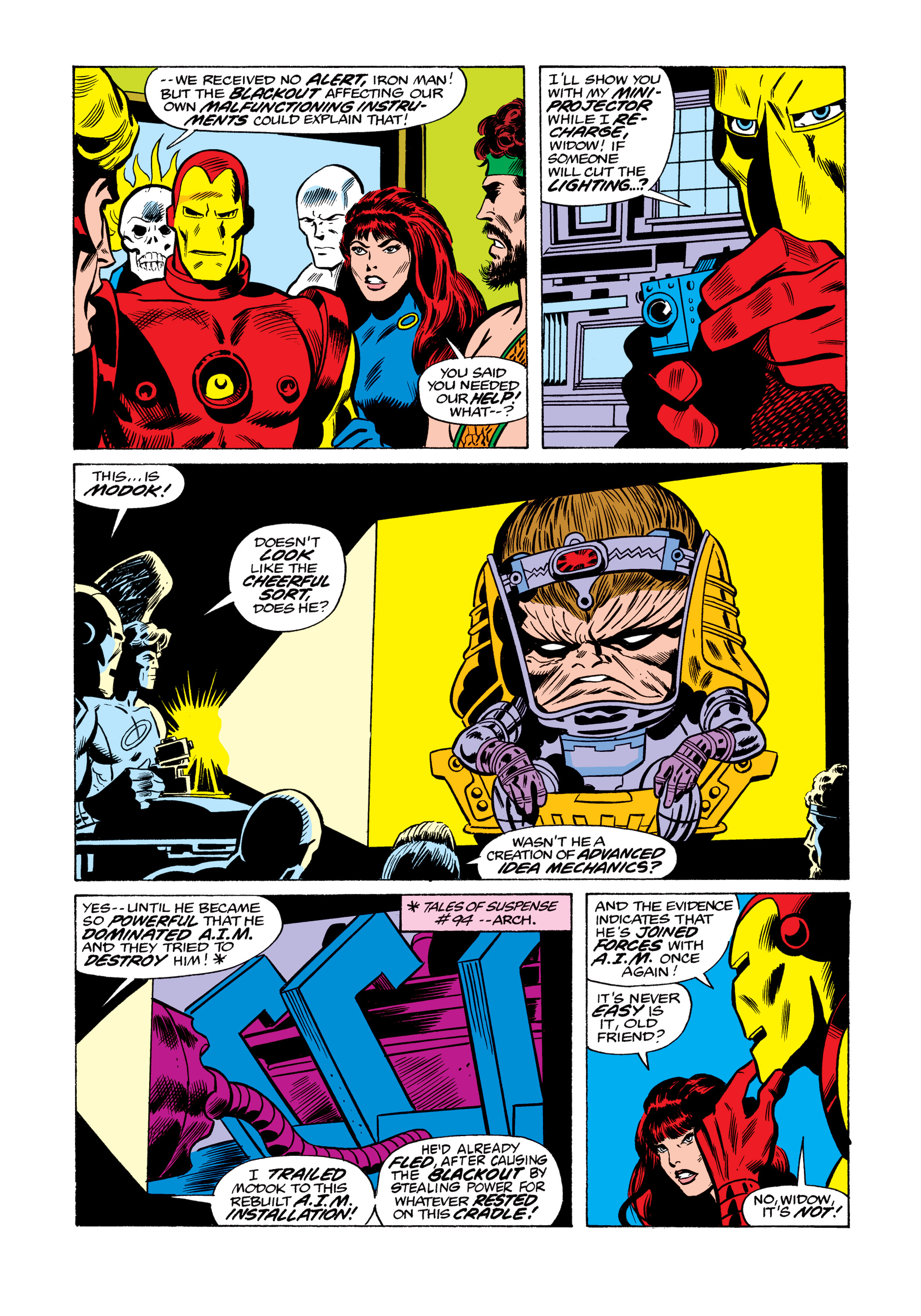 Read online Marvel Masterworks: The Invincible Iron Man comic -  Issue # TPB 11 (Part 3) - 94