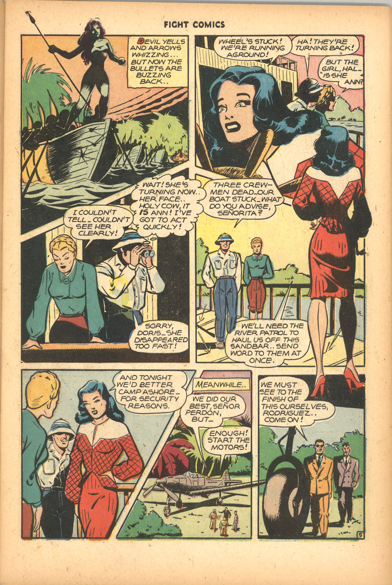 Read online Fight Comics comic -  Issue #48 - 7