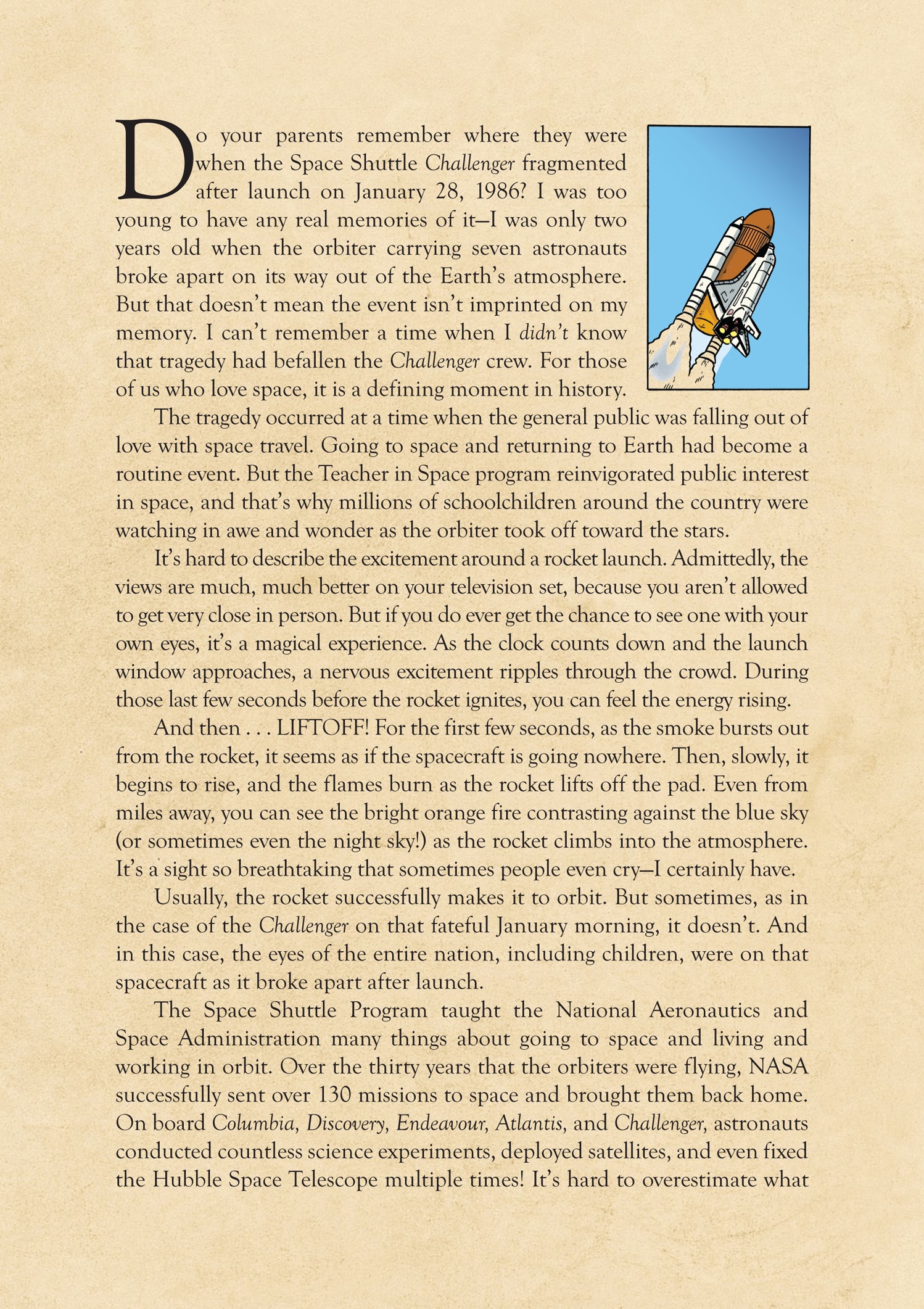 Read online History Comics comic -  Issue # The Challenger Disaster: Tragedy in the Skies - 5